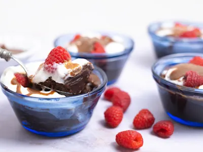 Flourless Chocolate Cake Bites-image