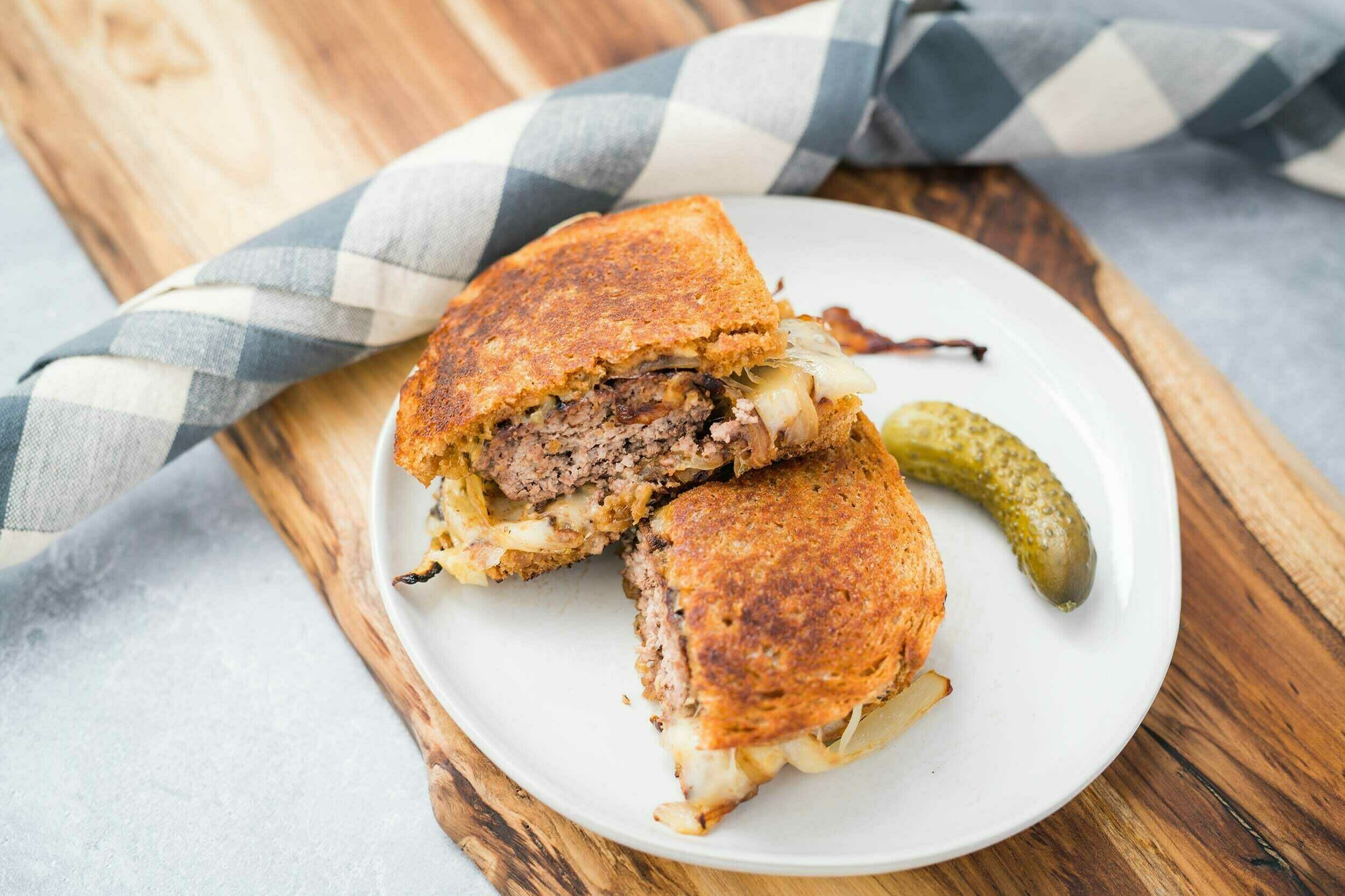 Diner Style Patty Melt   Diner Style Patty Melt Image