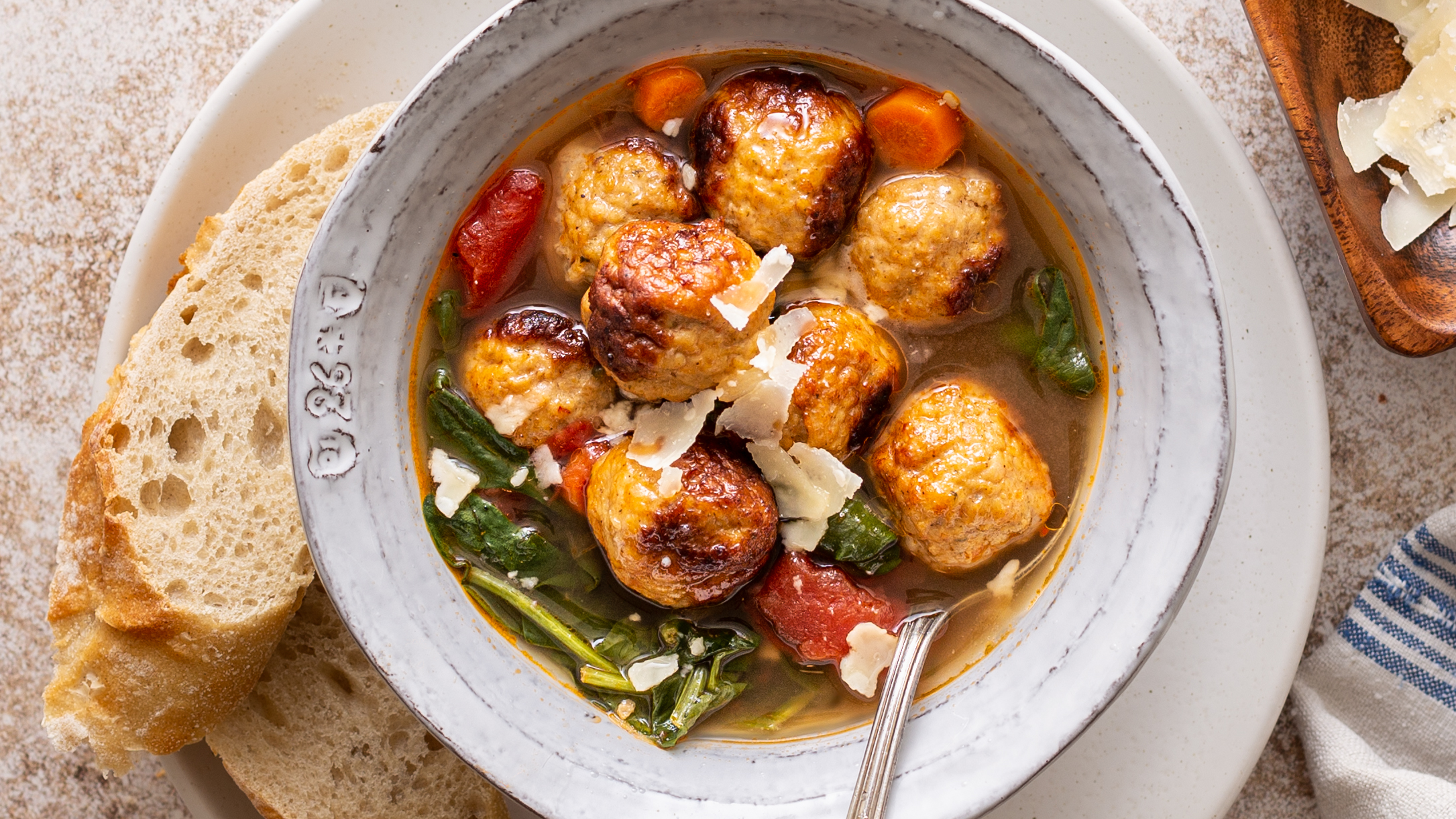 Easy Turkey Meatball Soup