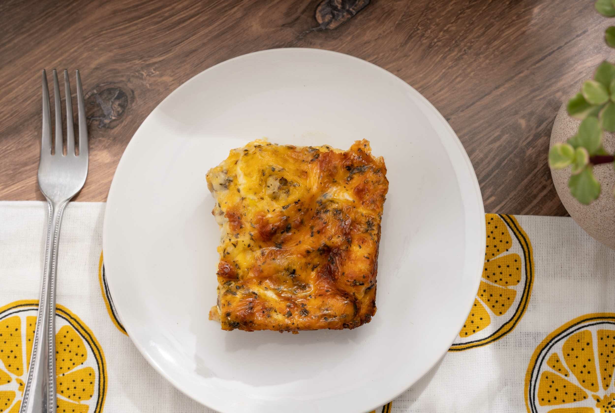Italian Sausage Egg Bake