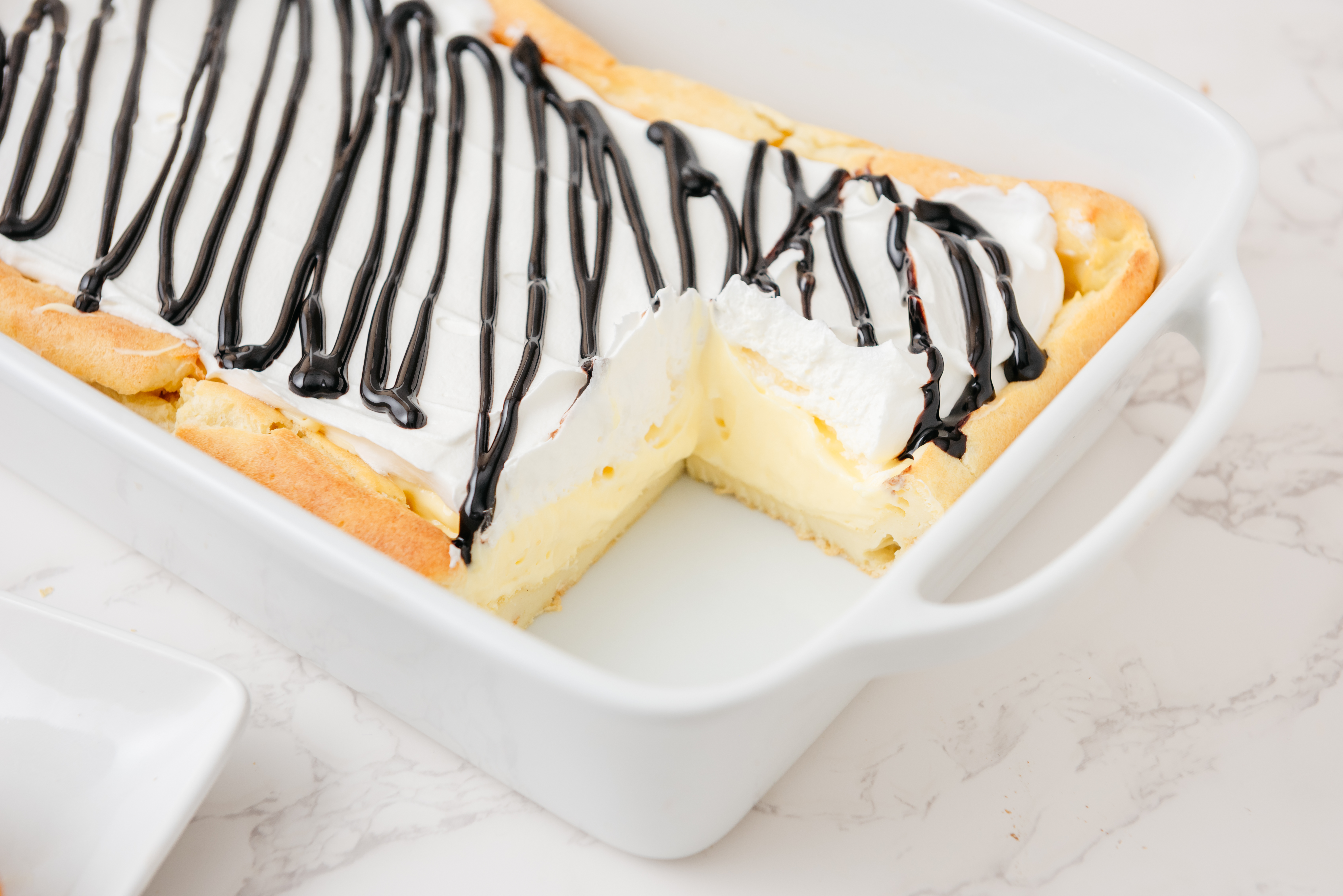 Cream Puff Cake | Recipe | Cream puff cakes, Desserts, Recipes with cool  whip