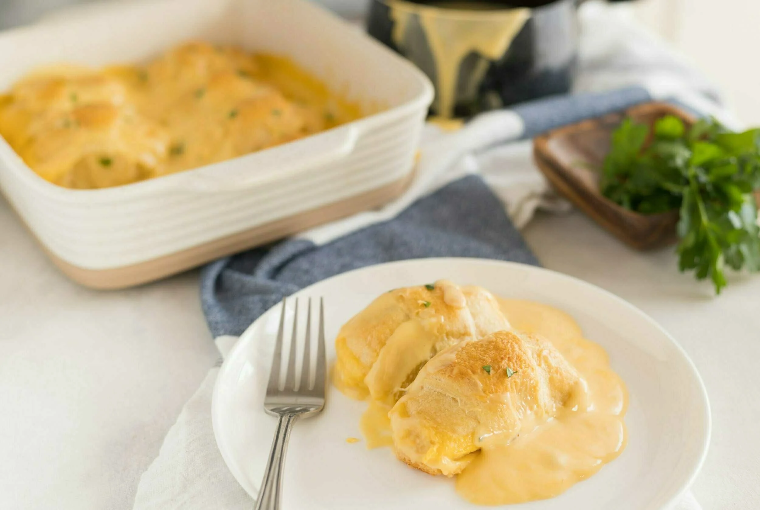 Chicken Crescent Roll Casserole