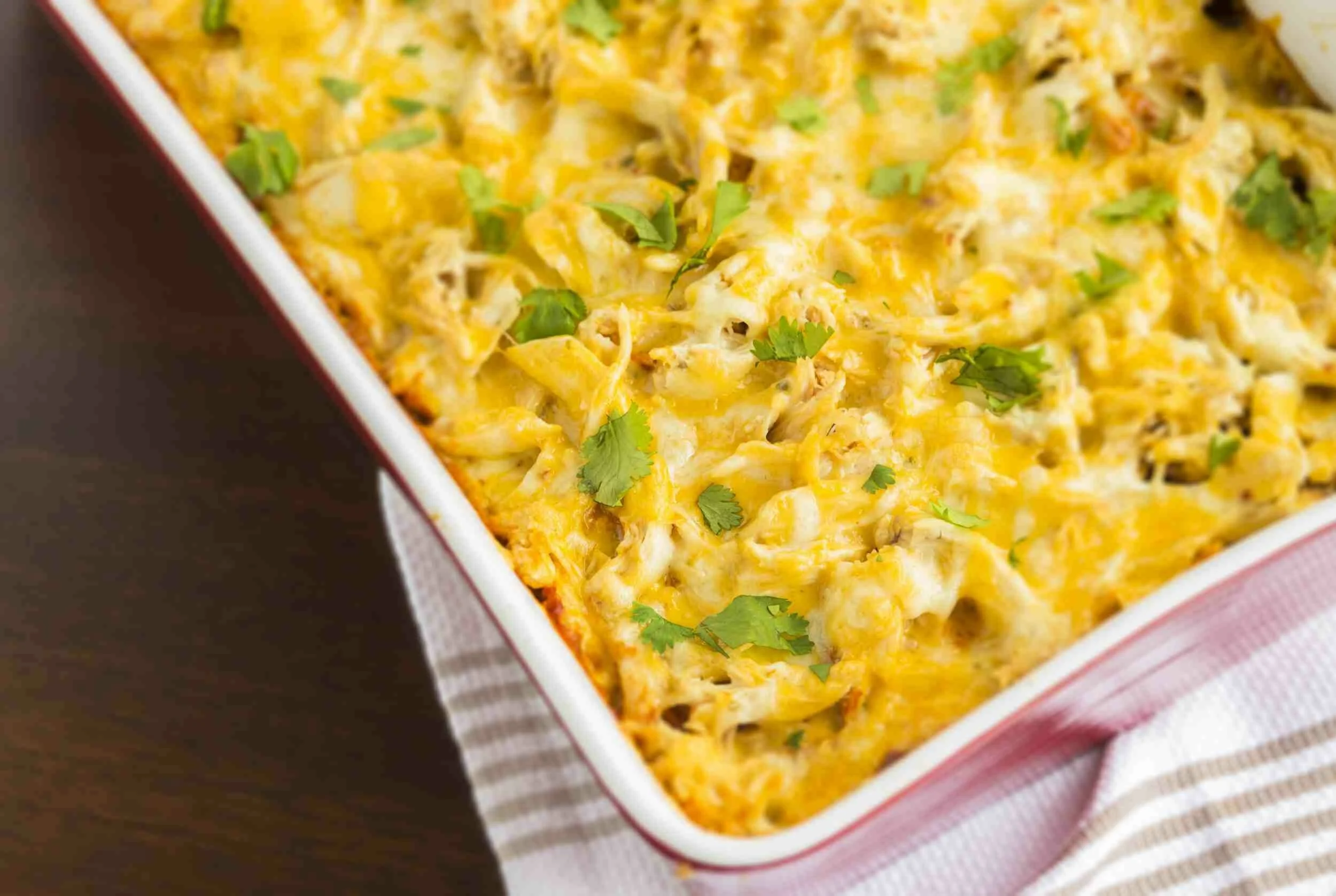 Chicken Enchilada Bake