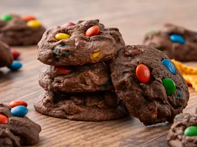 Spooky Chocolate Cookies-image