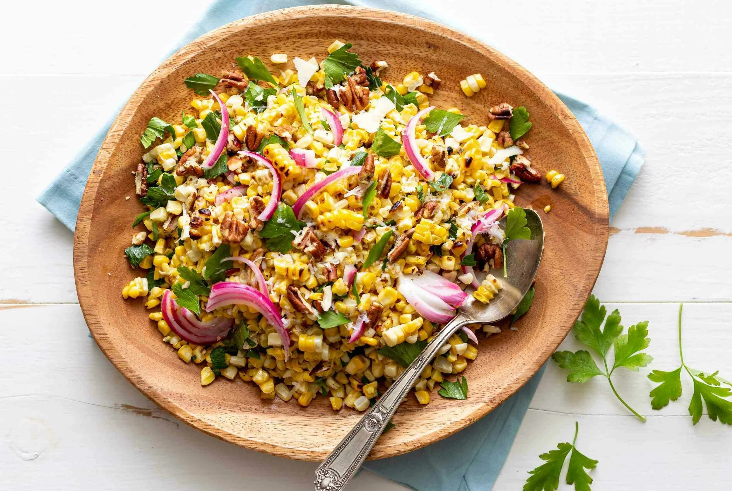 Grilled Corn Salad