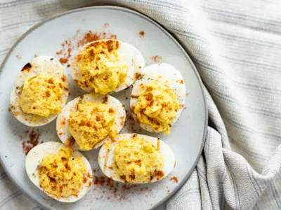 Grilled Deviled Eggs -image