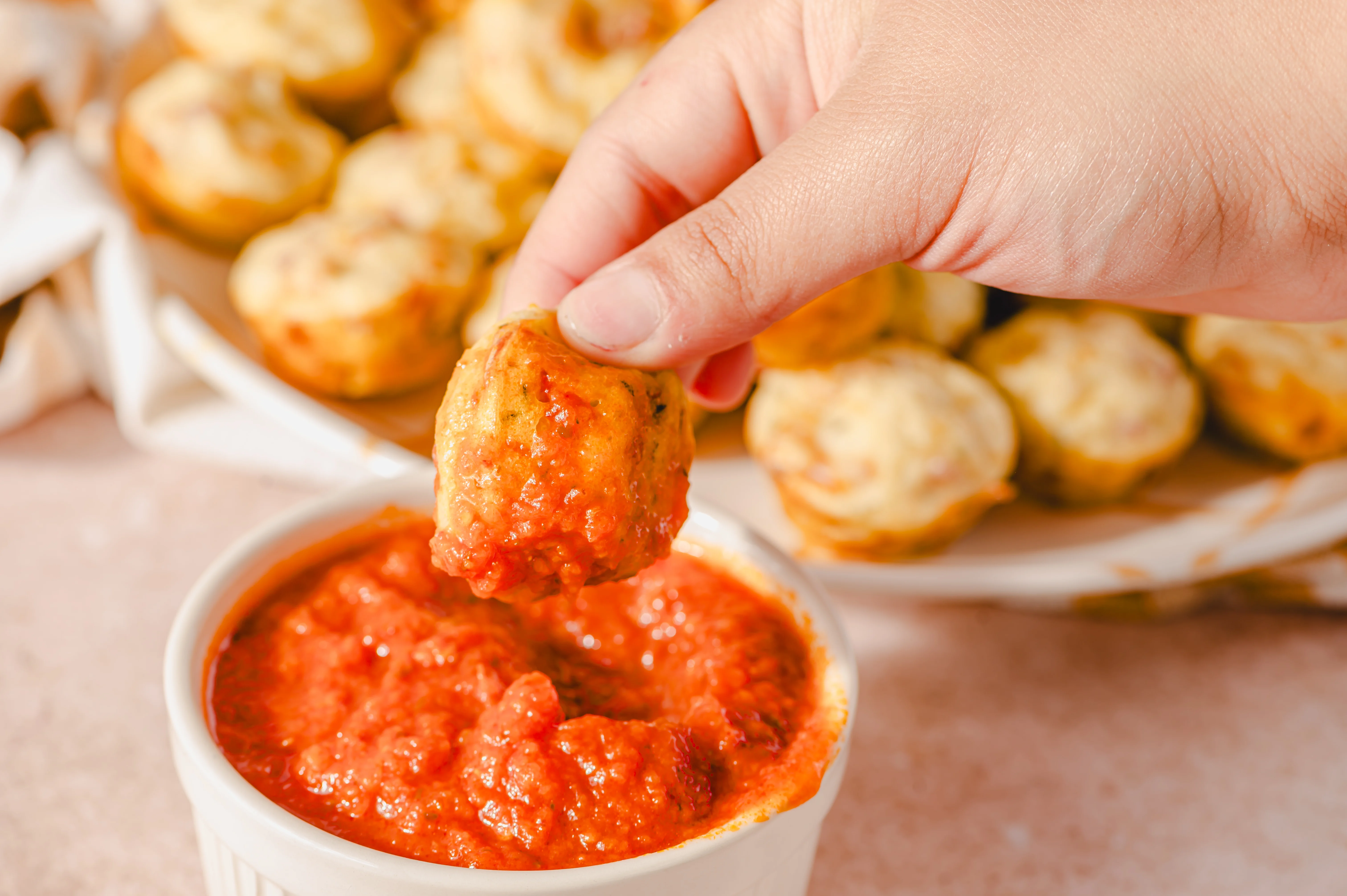 Mini Pizza Bites Mini pizza bites