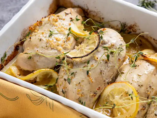 Oven-Baked Lemon Chicken
