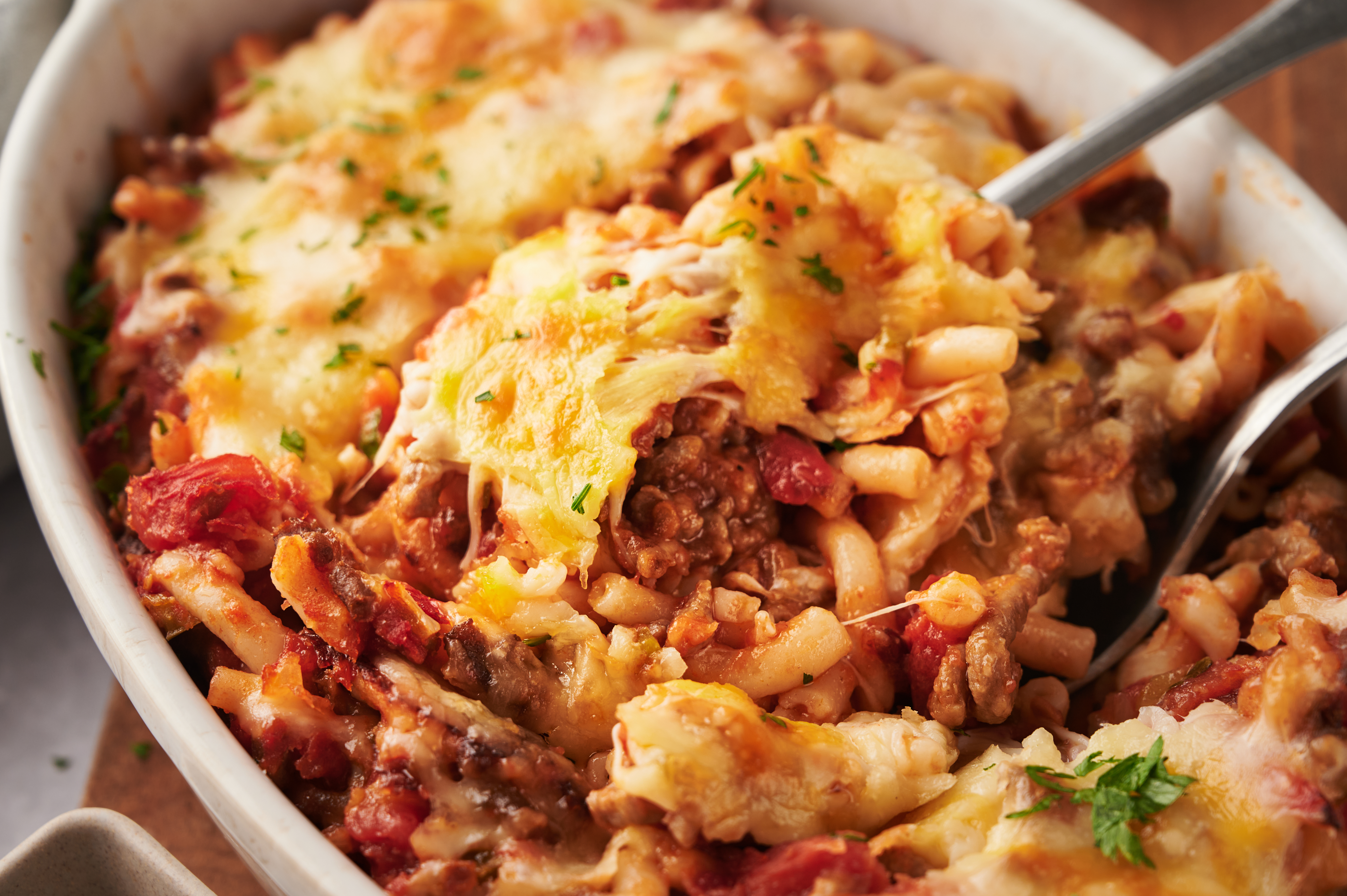 Hometown Hamburger Casserole 