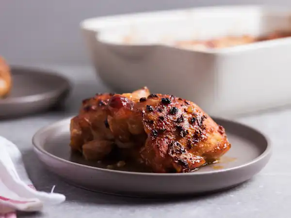 Oven-Baked Chicken Thighs