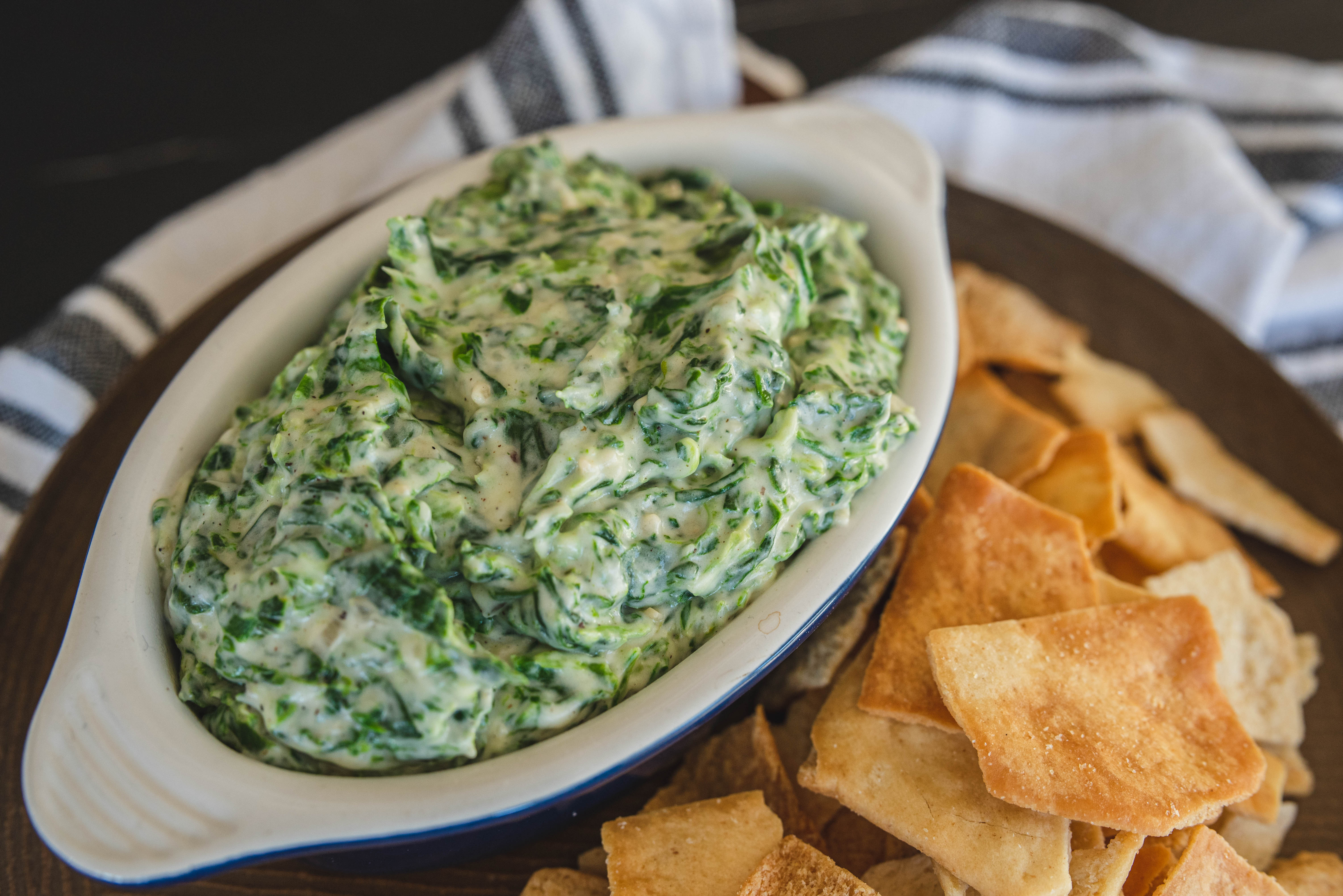 easy creamed spinach