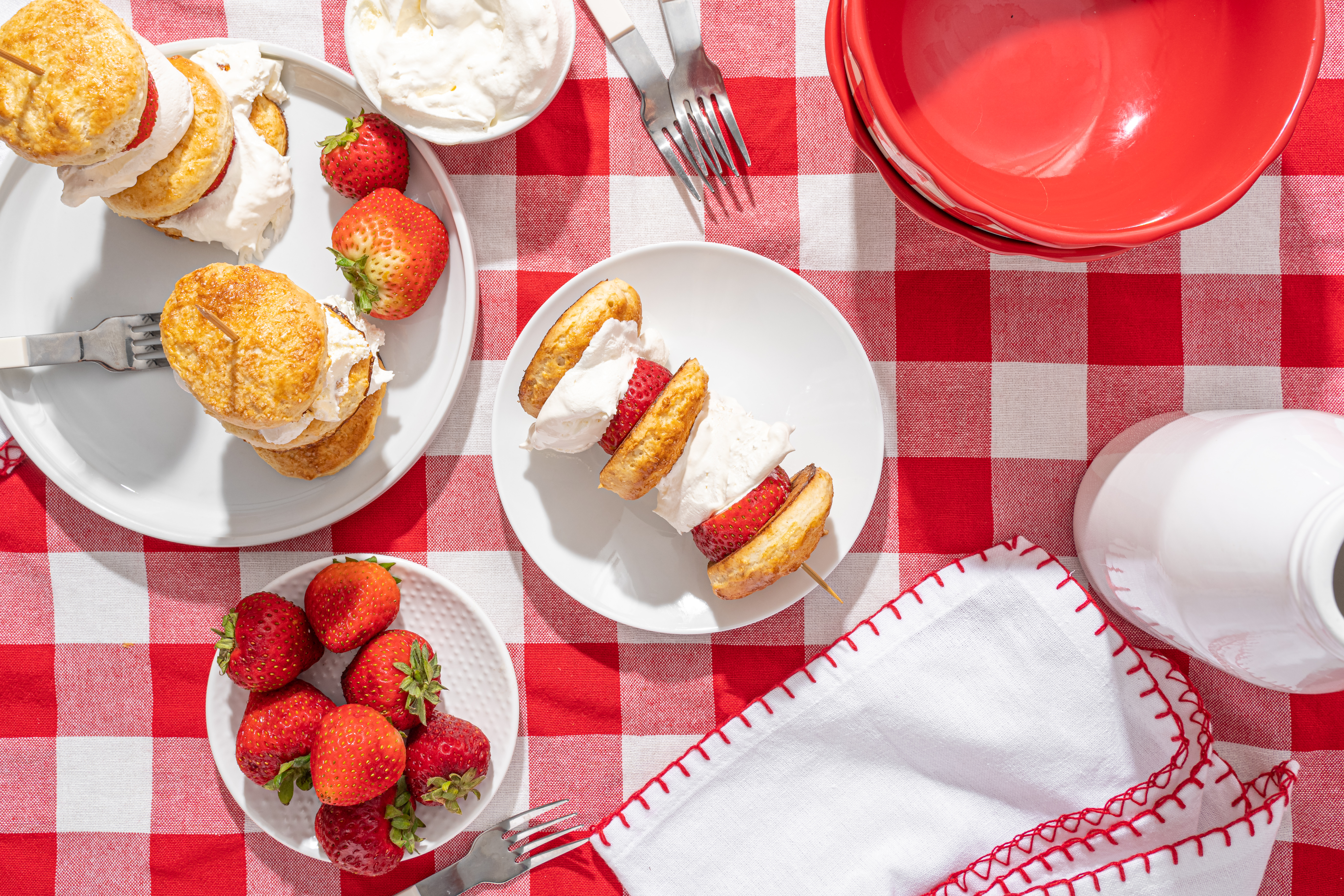 Strawberry Shortcake Cake - Handmade in the Heartland