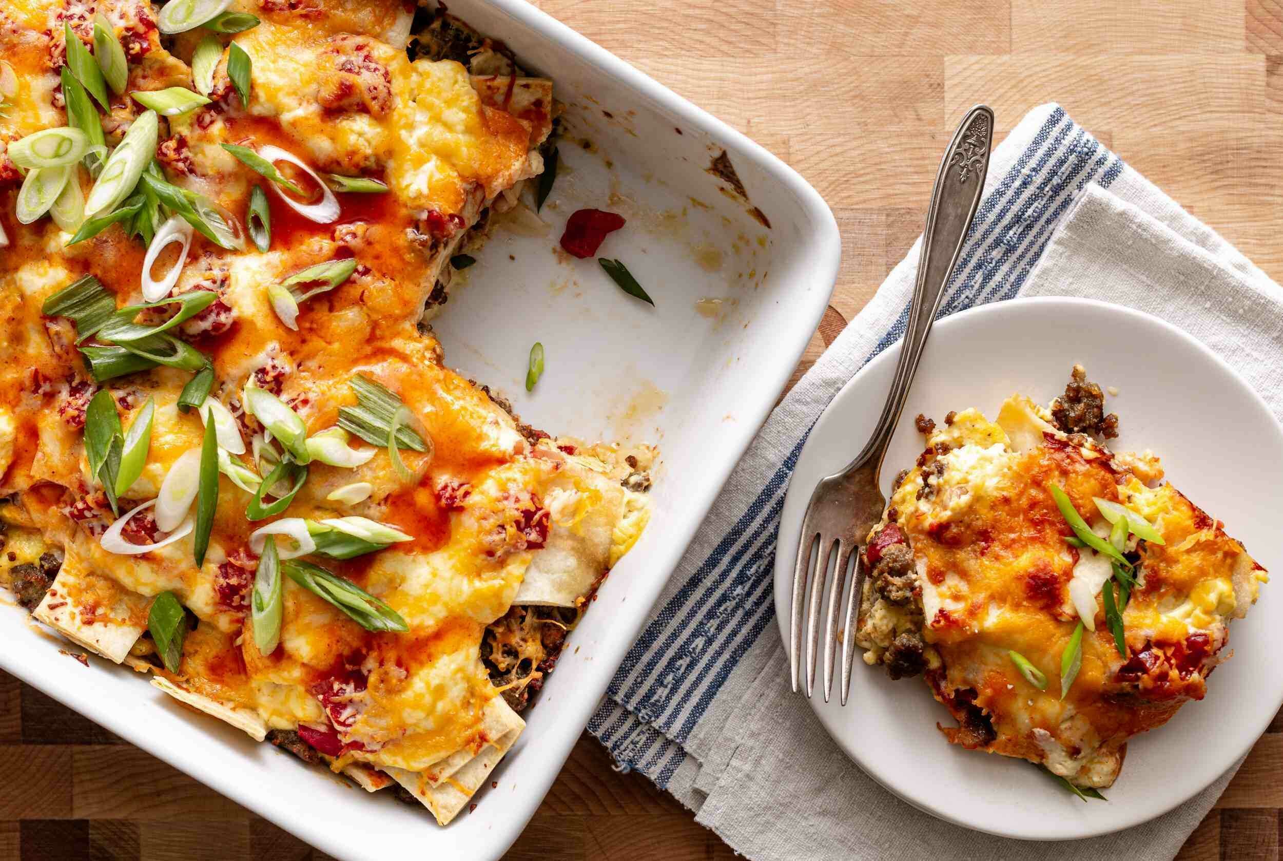 Breakfast Burrito Casserole