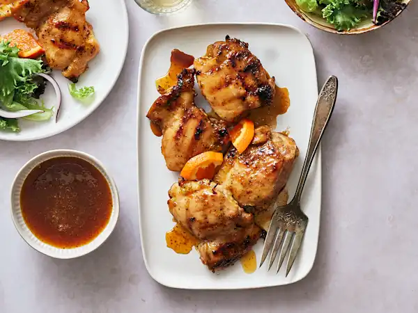Sweet Orange Chicken Thighs