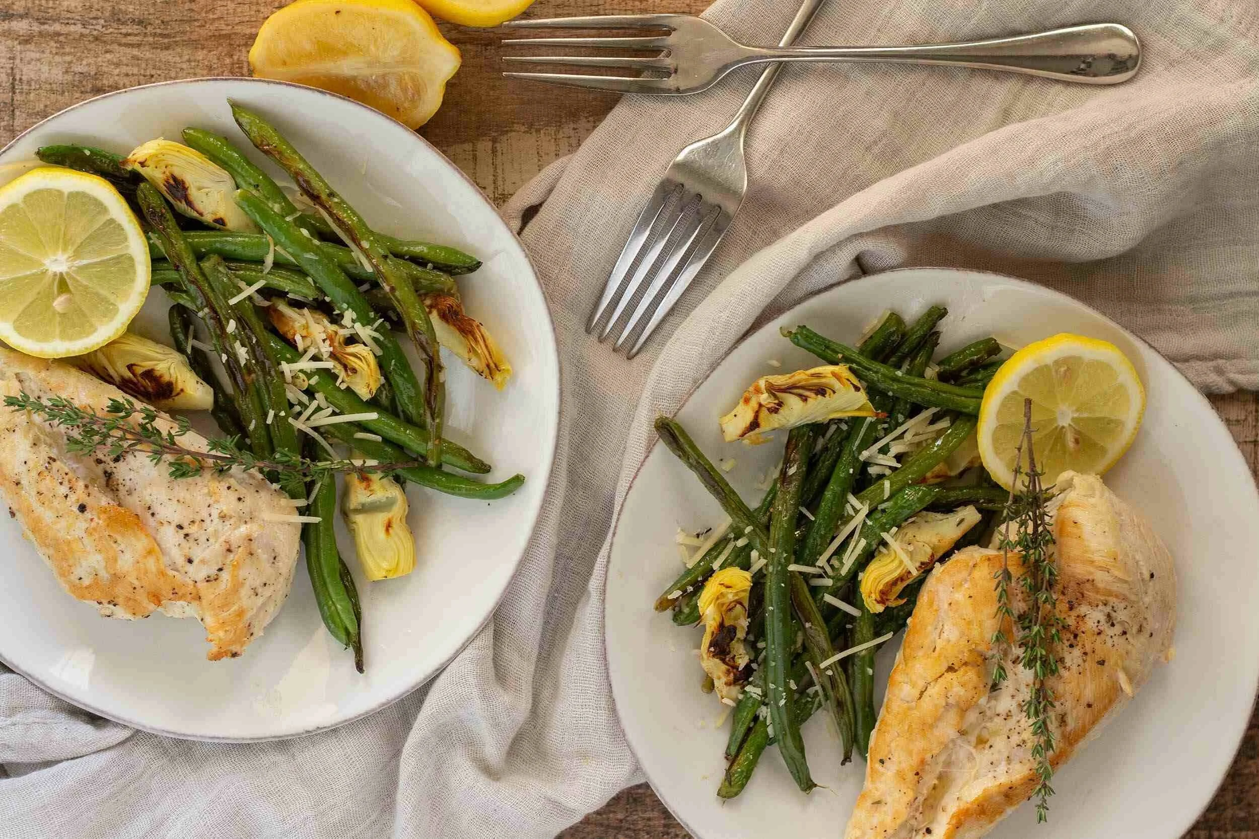 Healthy Lemon Thyme Chicken