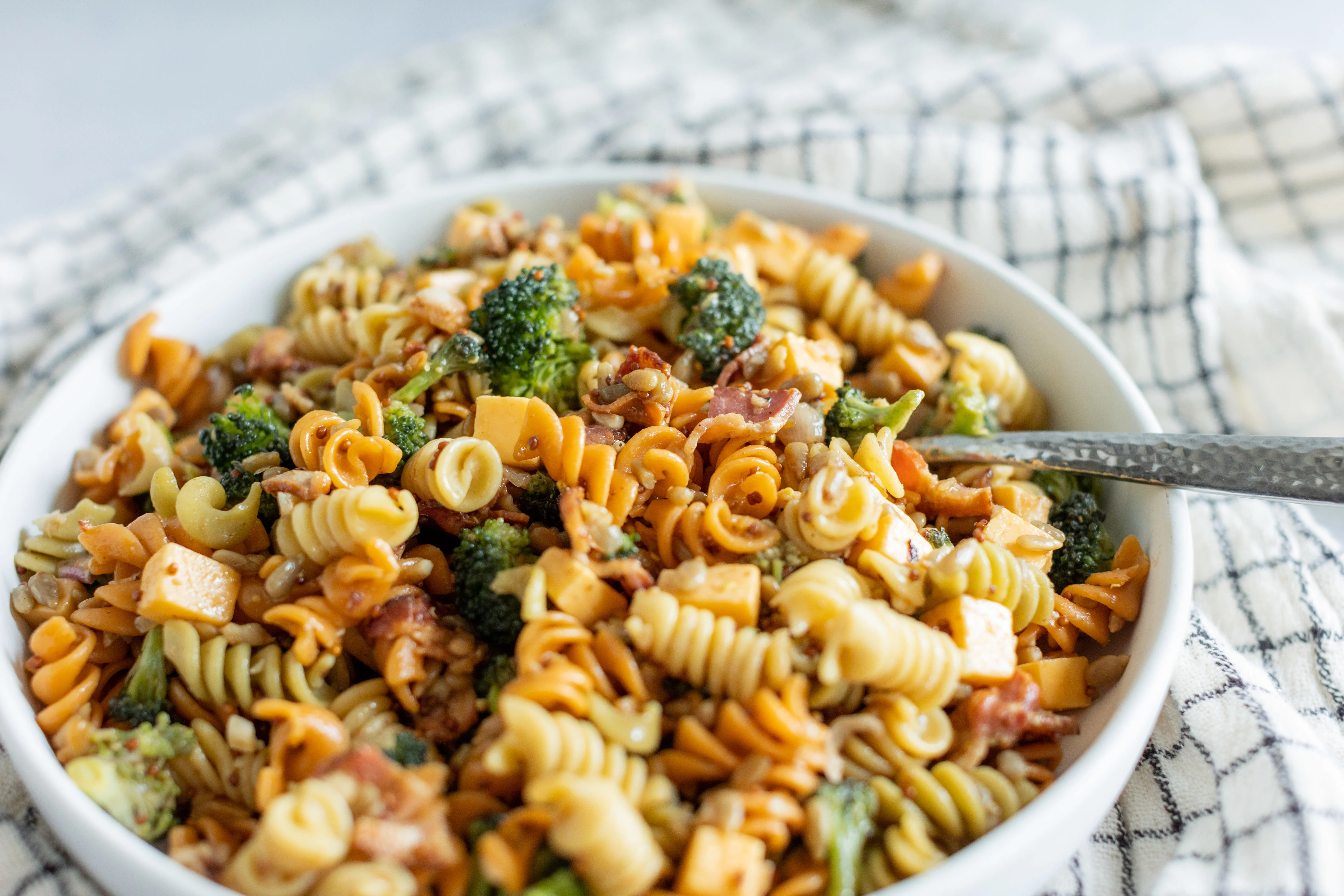 Bacon Broccoli Pasta Salad