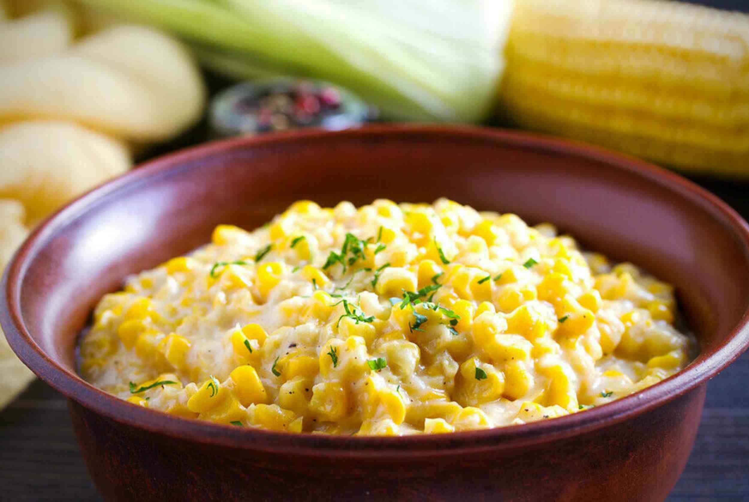 Slow Cooker Creamed Corn