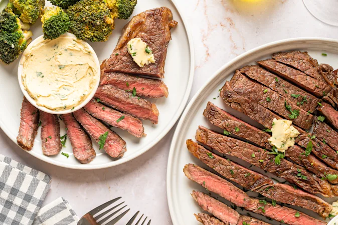 Steakhouse Garlic Butter Steak