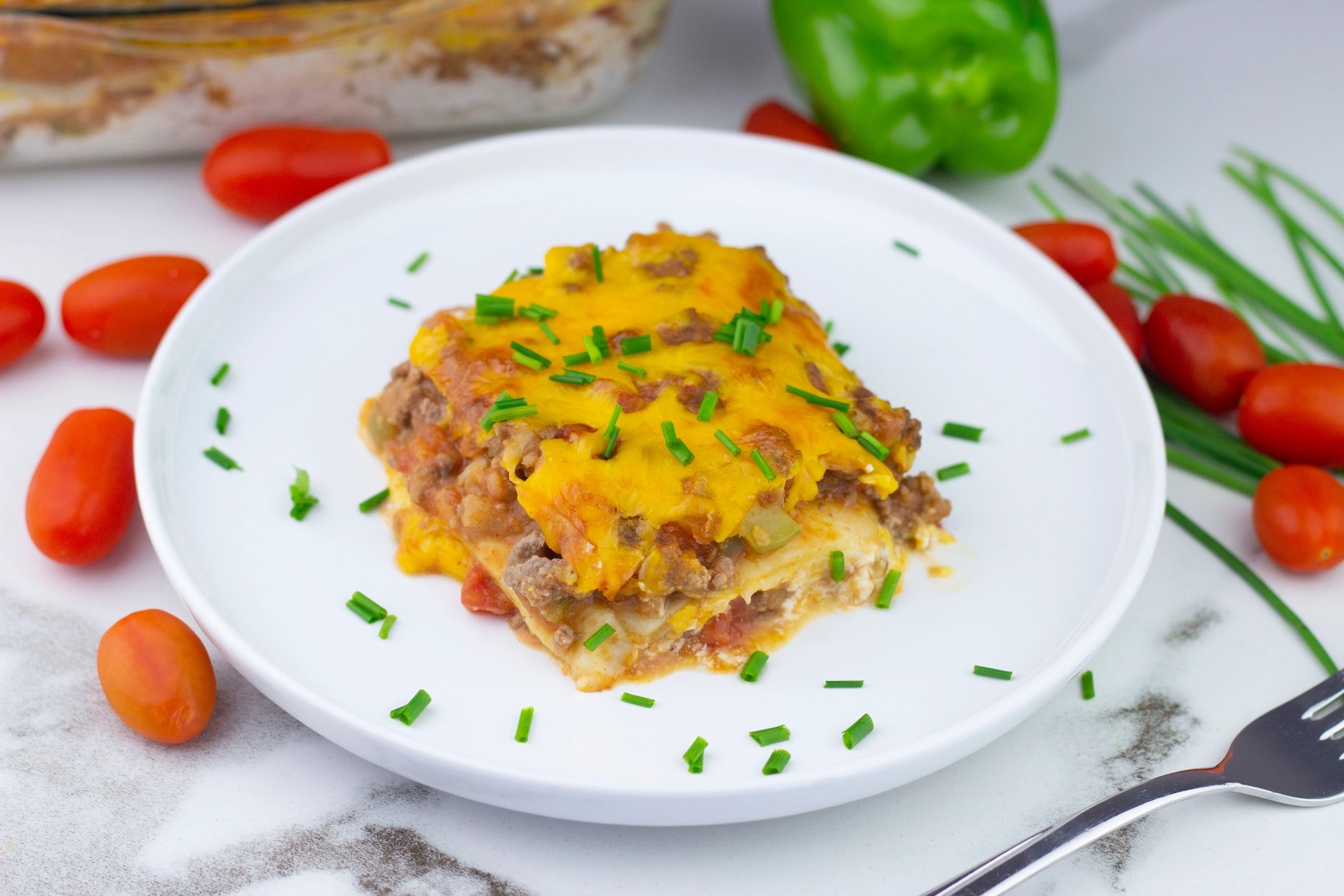 Deconstructed Burrito Casserole