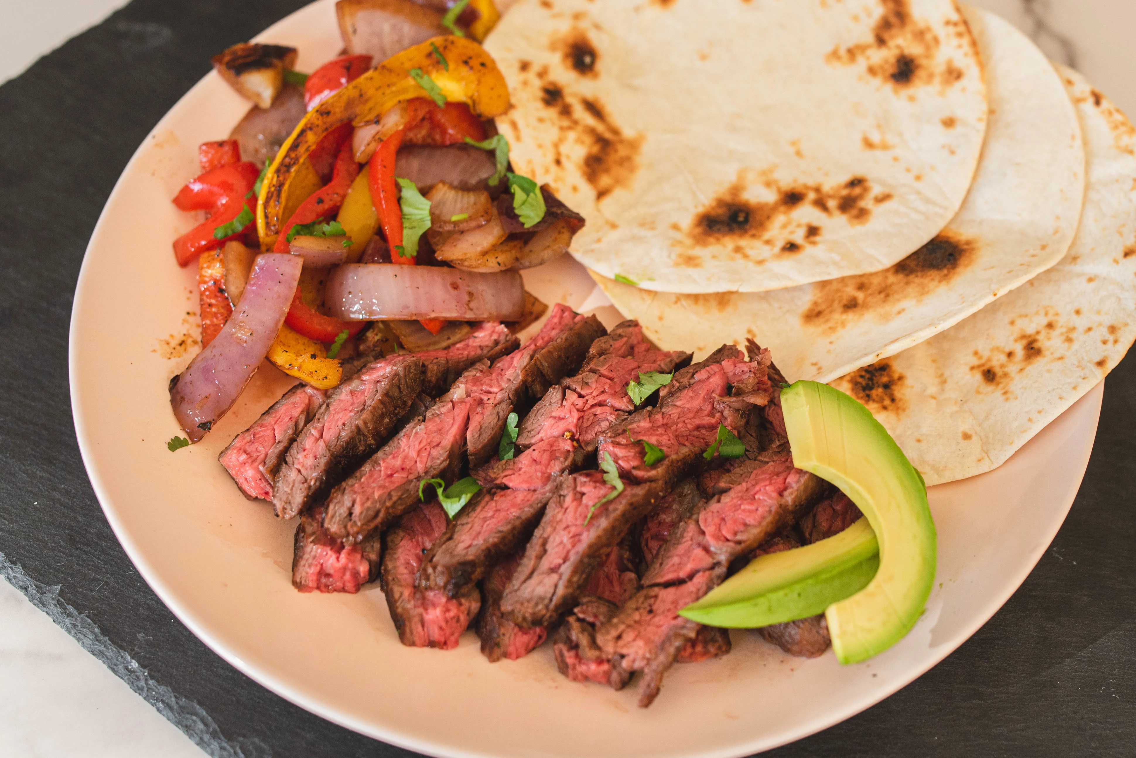 Simple Steak Fajitas