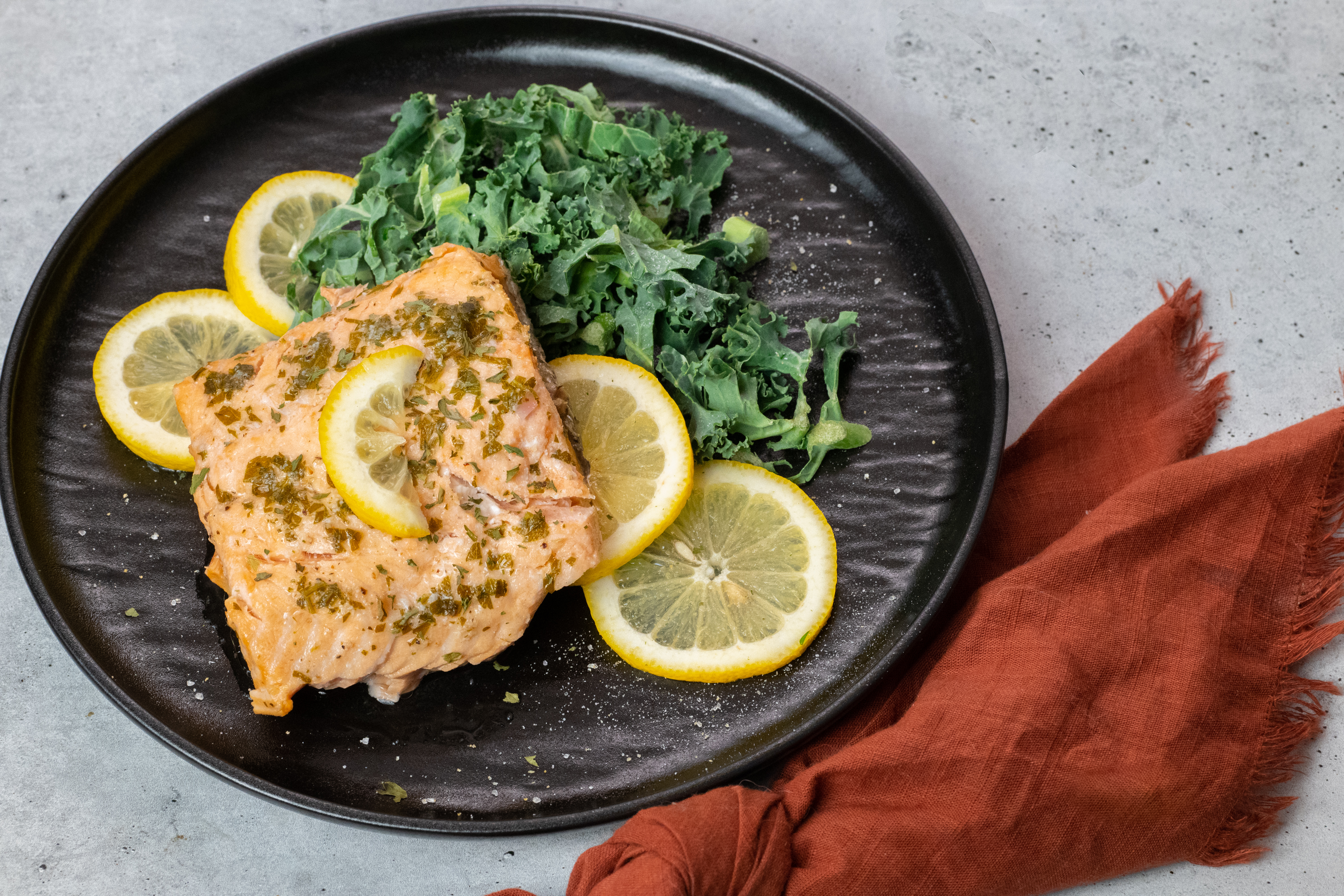 Lemon Basil Salmon