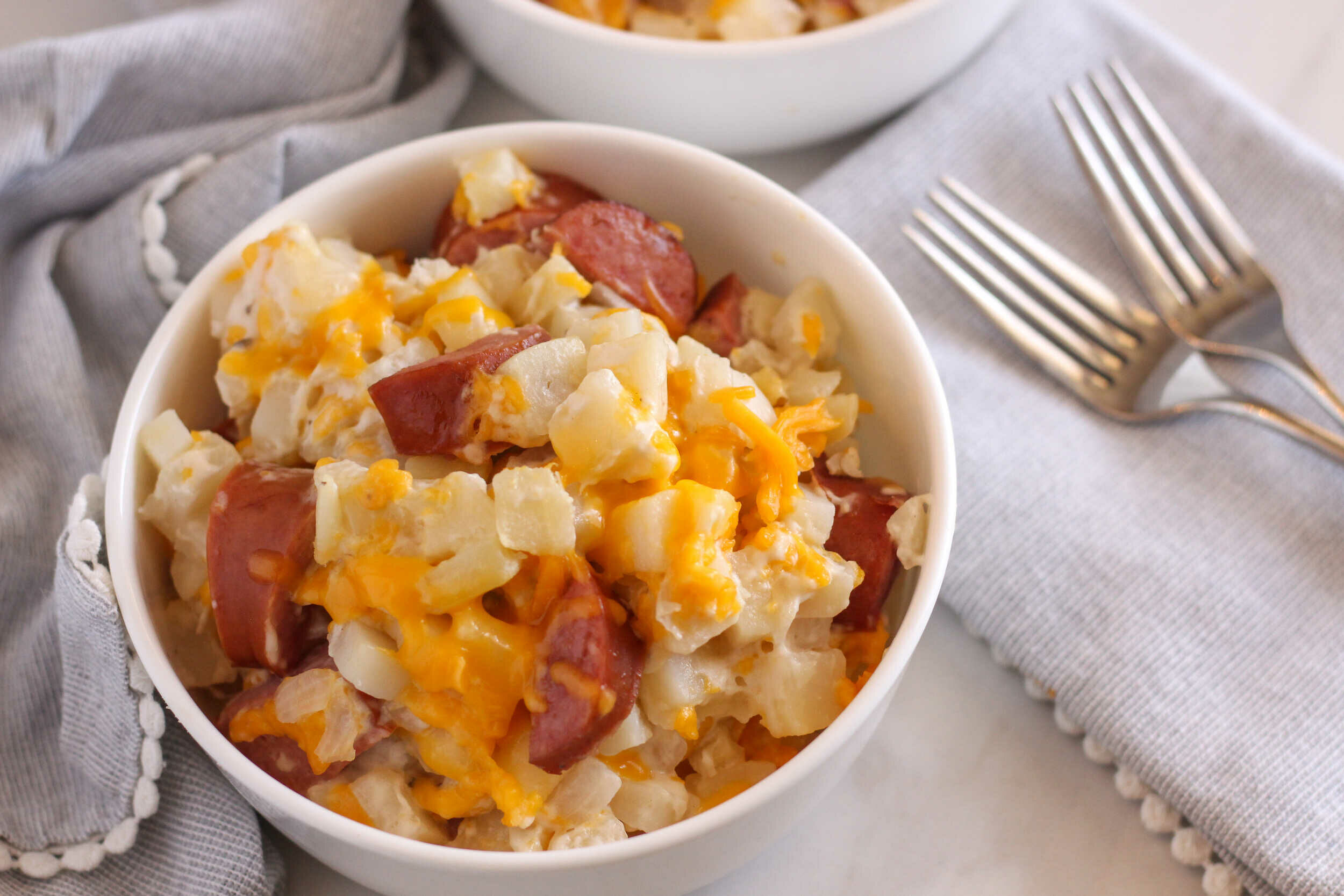 Slow Cooker Sausage and Potato