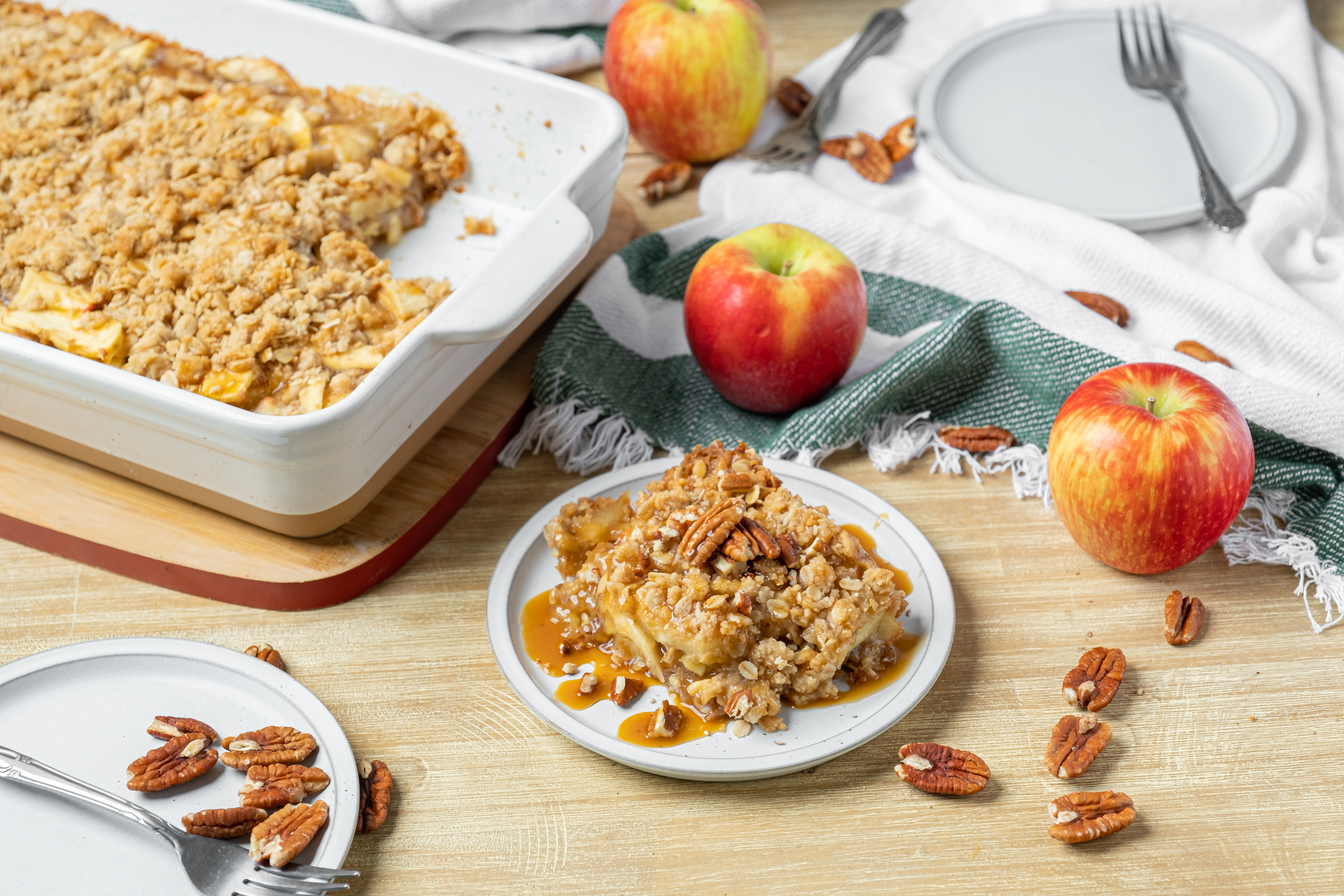 Amazing Apple Crisp Recipe (double crumbs!) - Creations by Kara