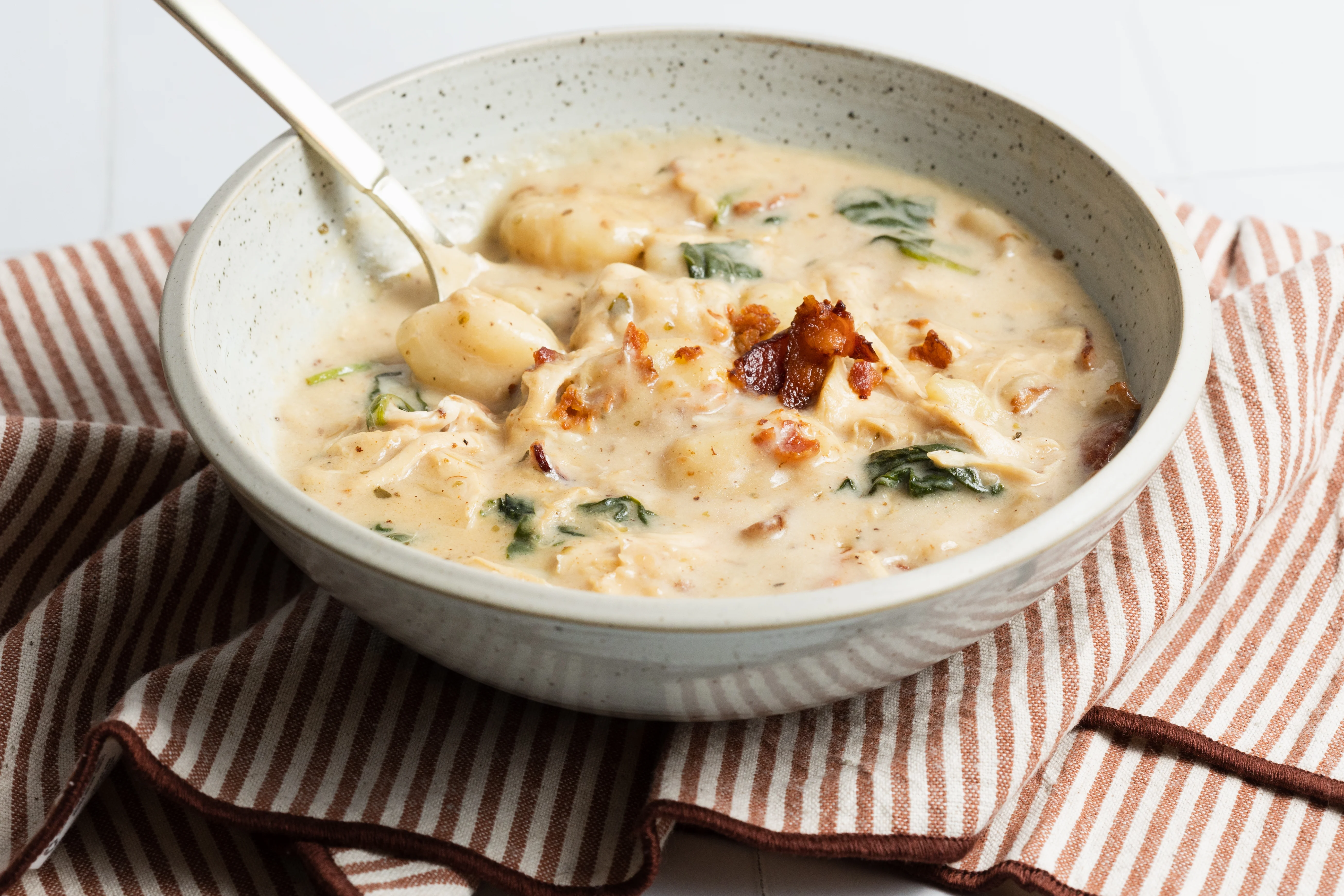 Chicken Bacon Gnocchi Soup