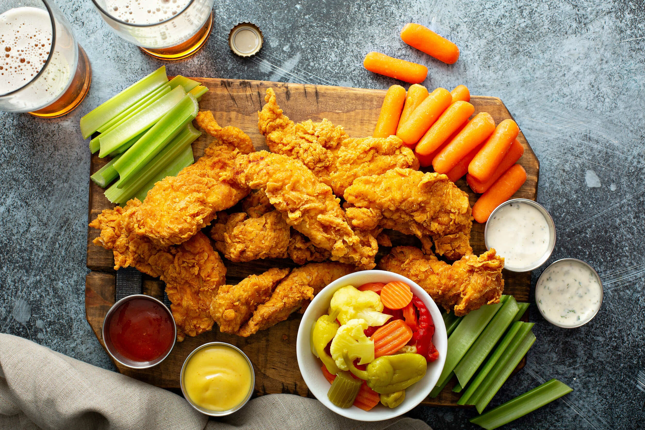 Easy Crispy Fried Chicken Tenders