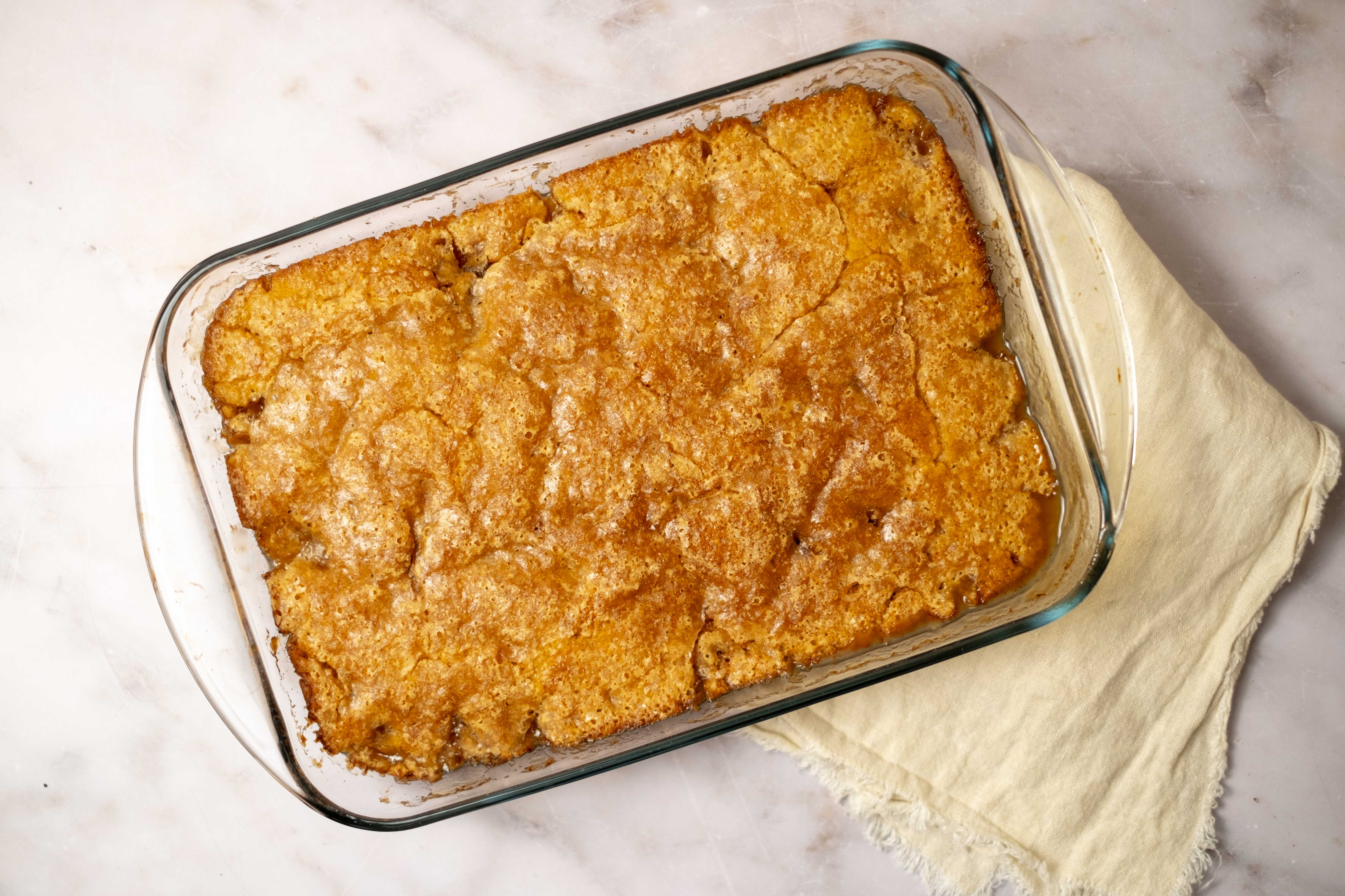 Caramel Apple Cobbler