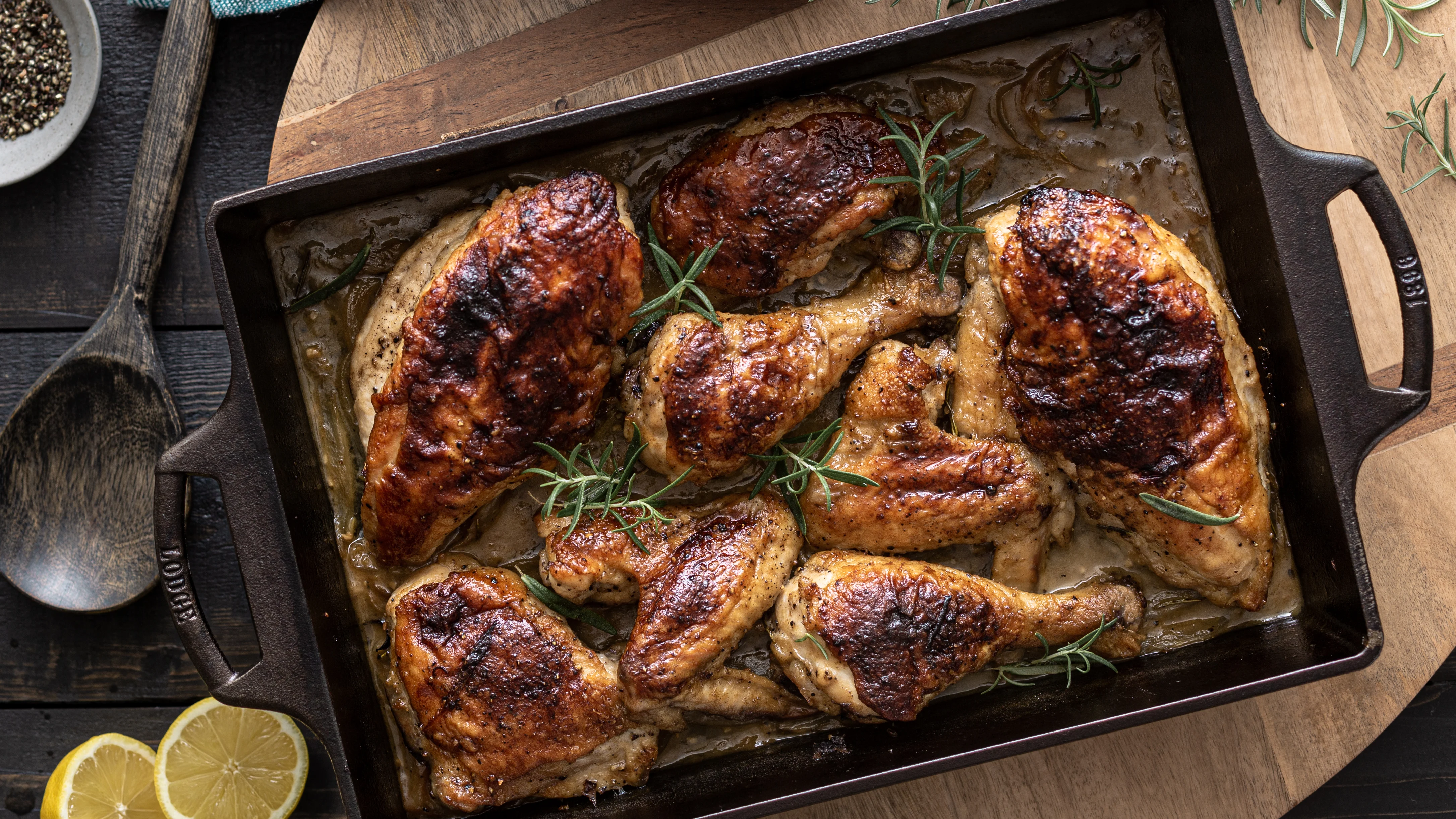 Baked Fresh Lemon Chicken