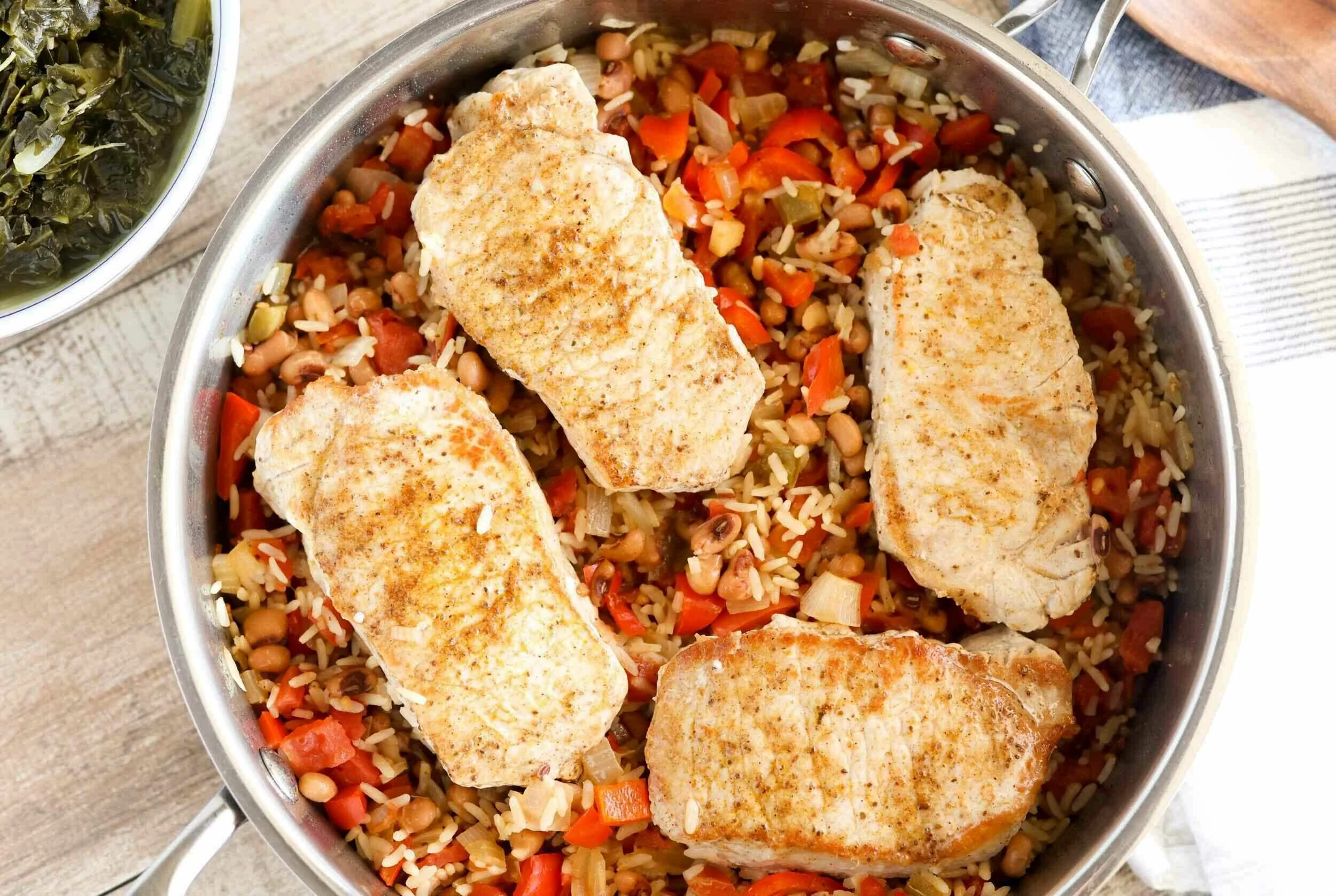 Southern Chops and Rice