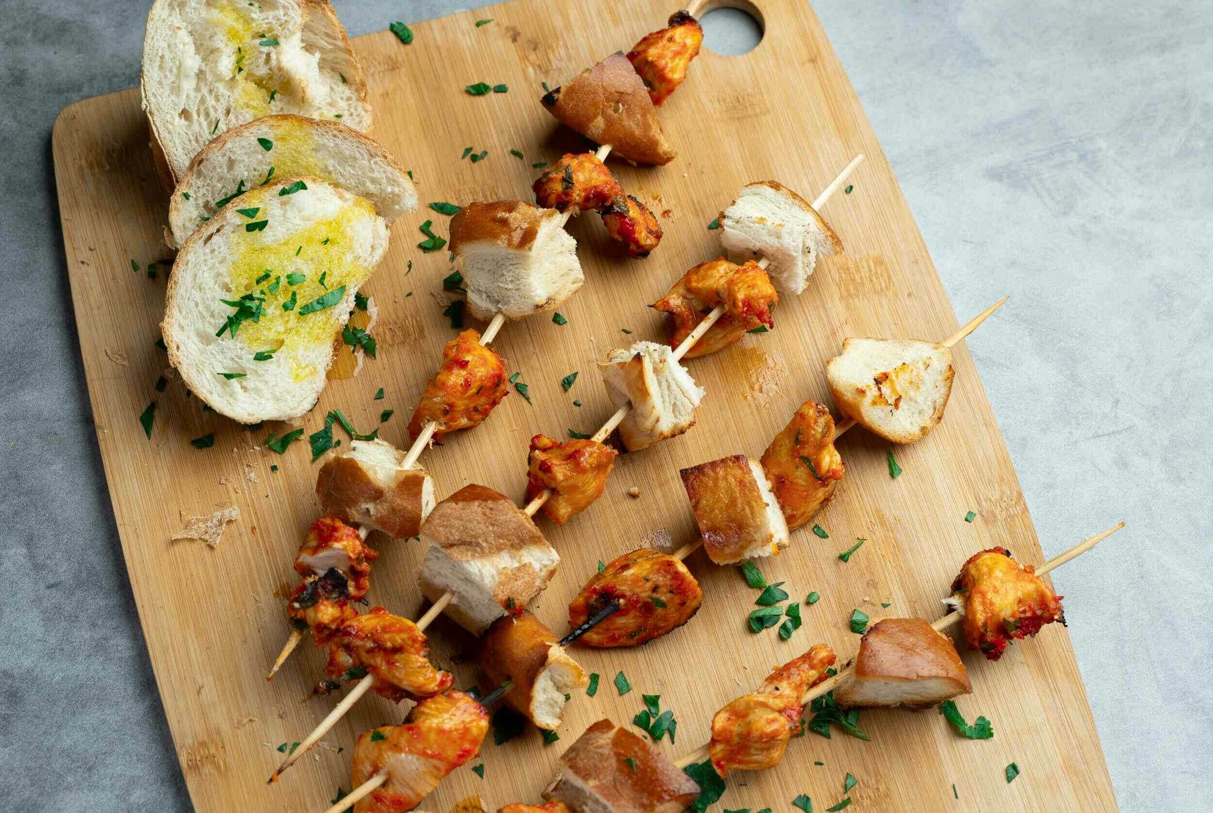 Italian Chicken Skewers-image
