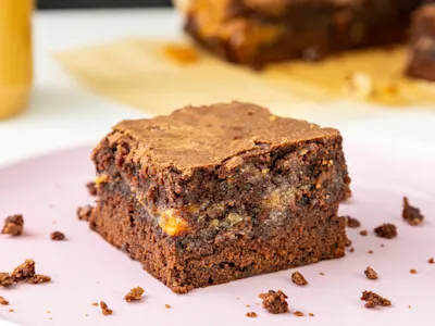 Peanut Butter Fudge Brownies-image
