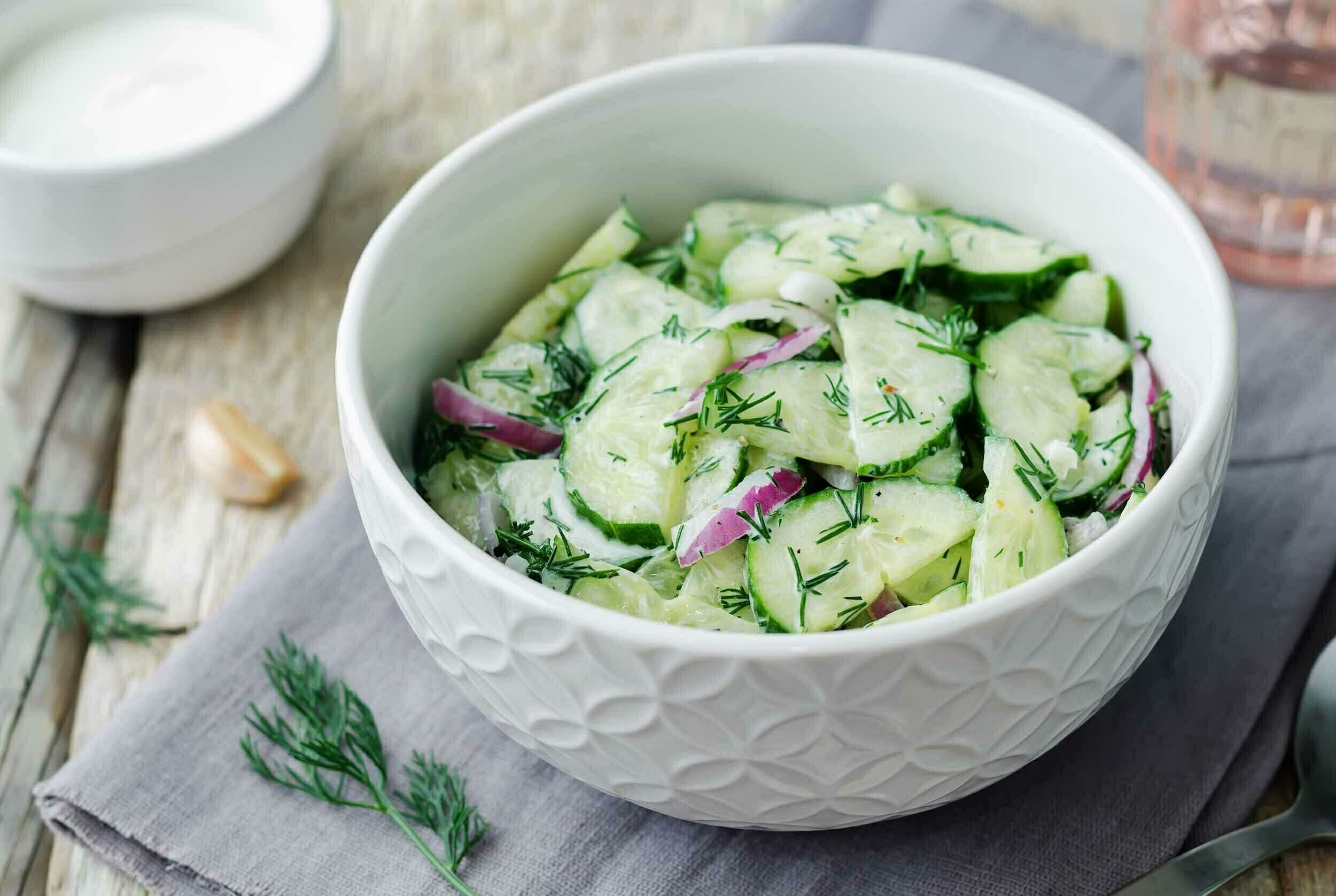 German Cucumber Salad-image