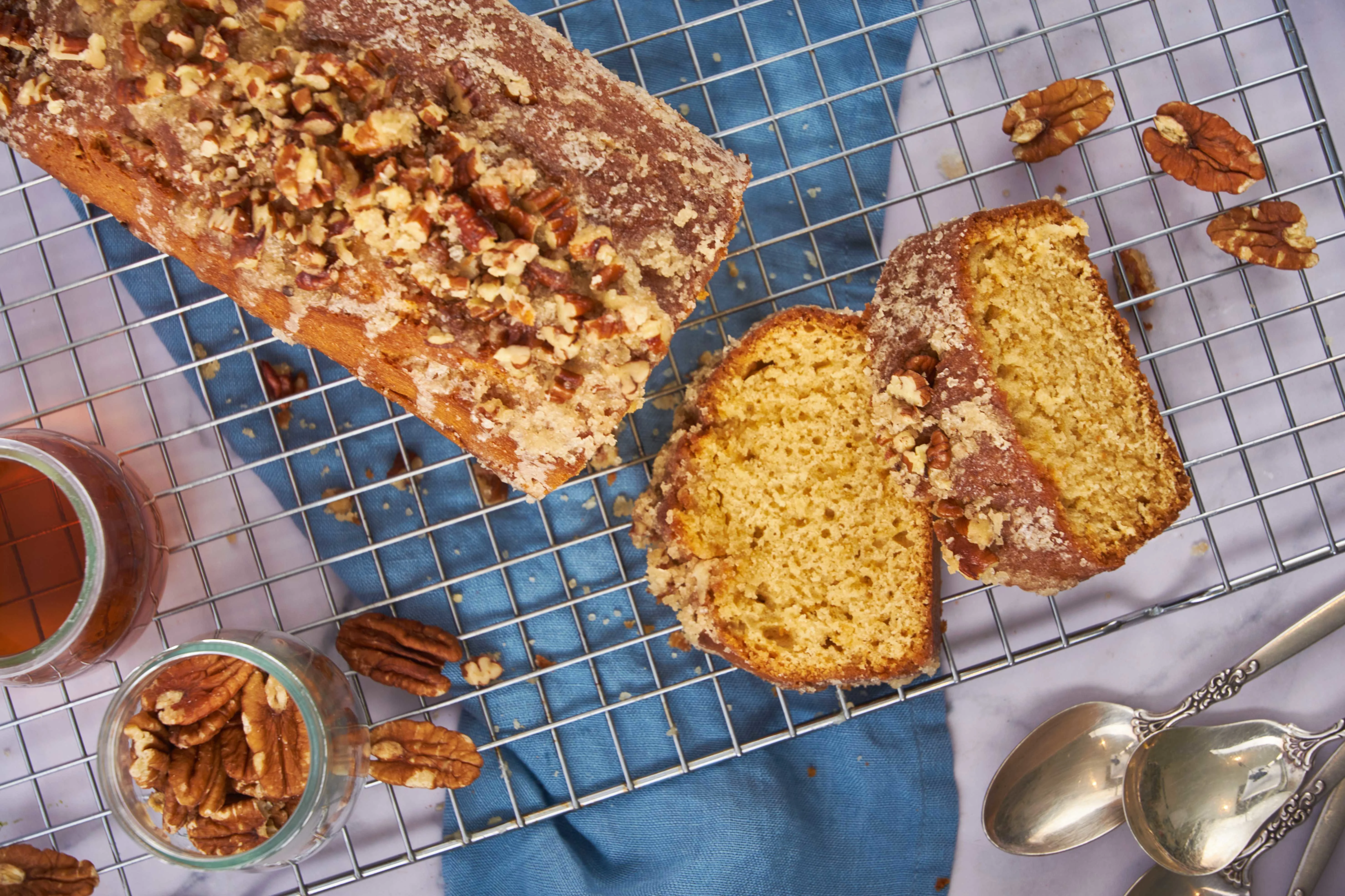 Glazed Rum Pound Cake