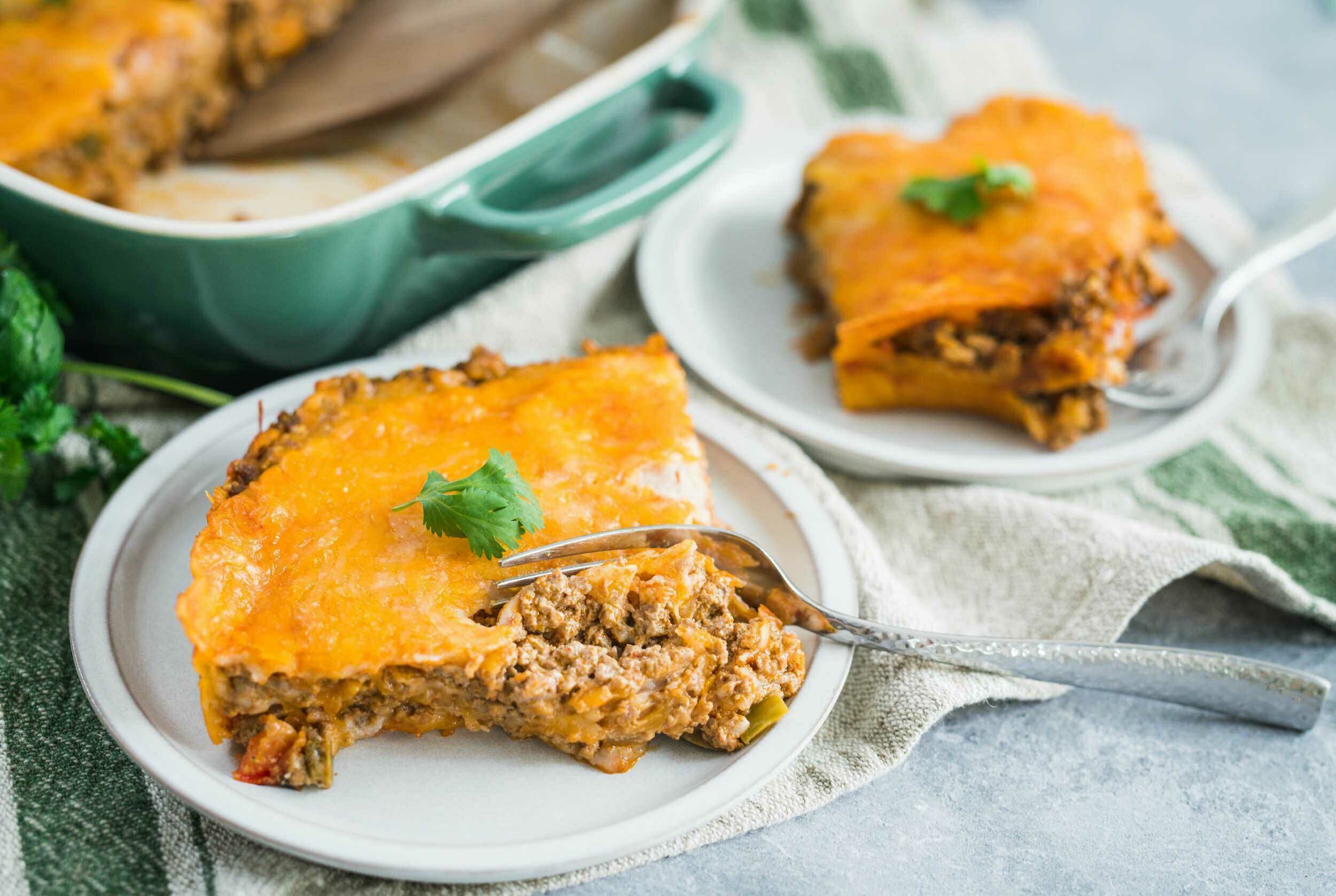 Enchilada Lasagna