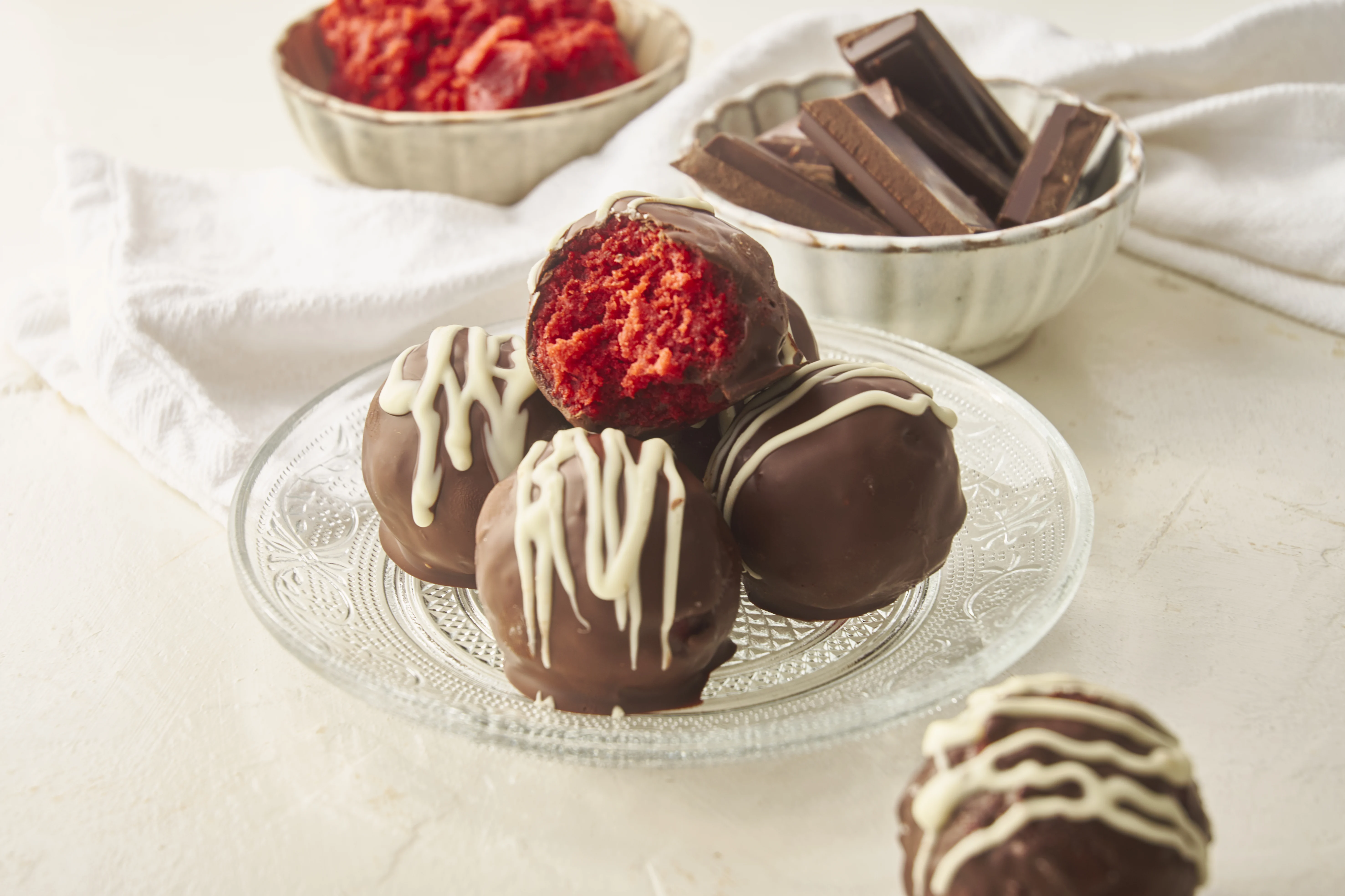 Red Velvet Cake Balls