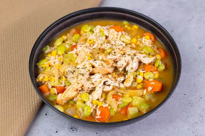 Homeade turkey soup-1