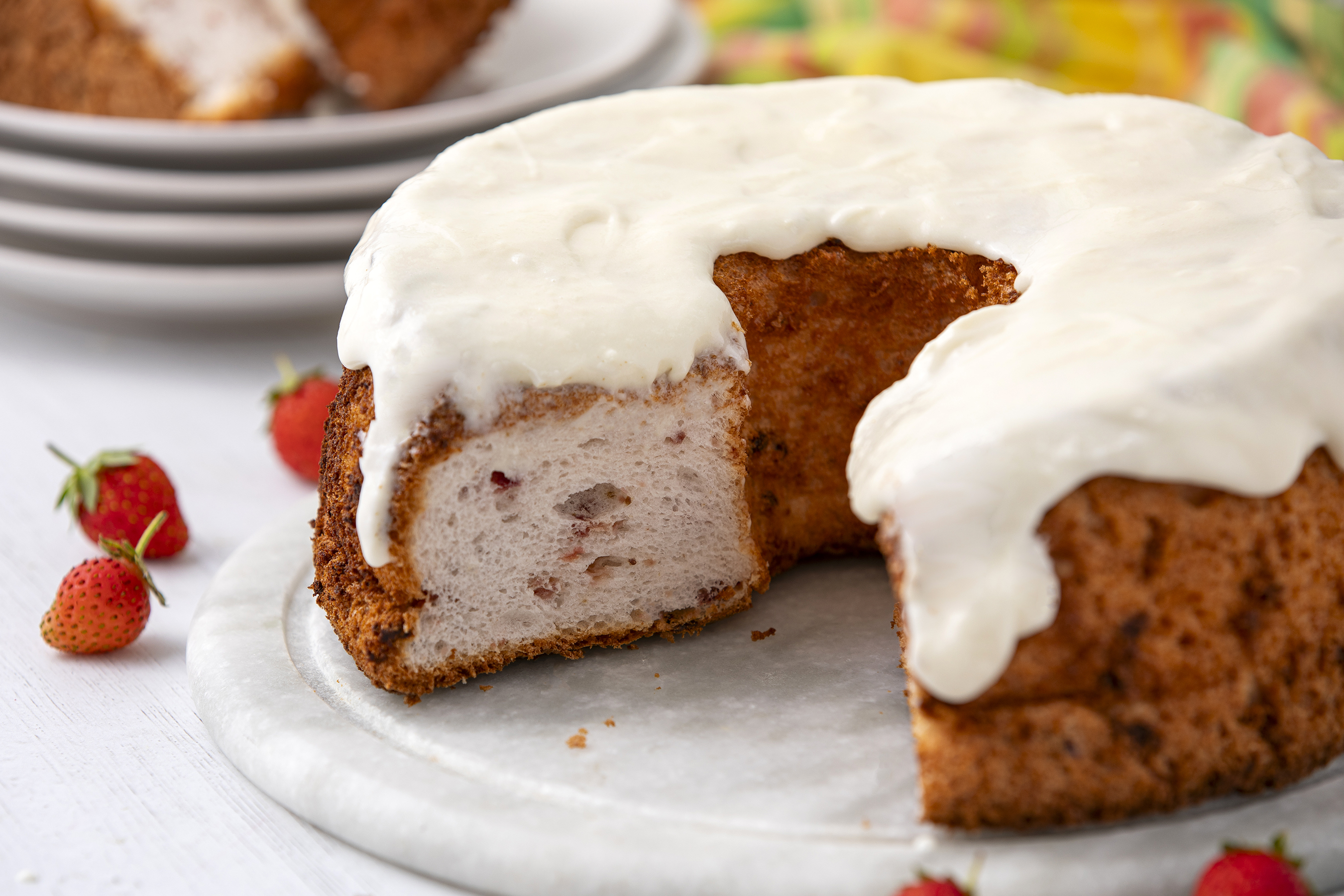 Strawberry Heaven Cake