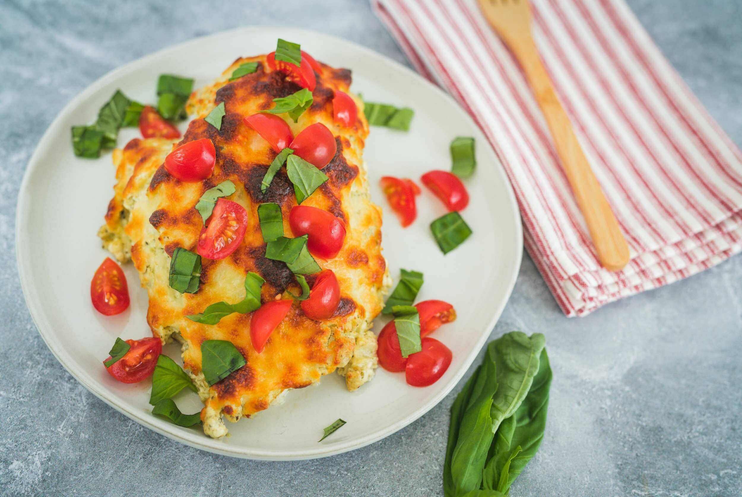 LowCarb Pesto Chicken