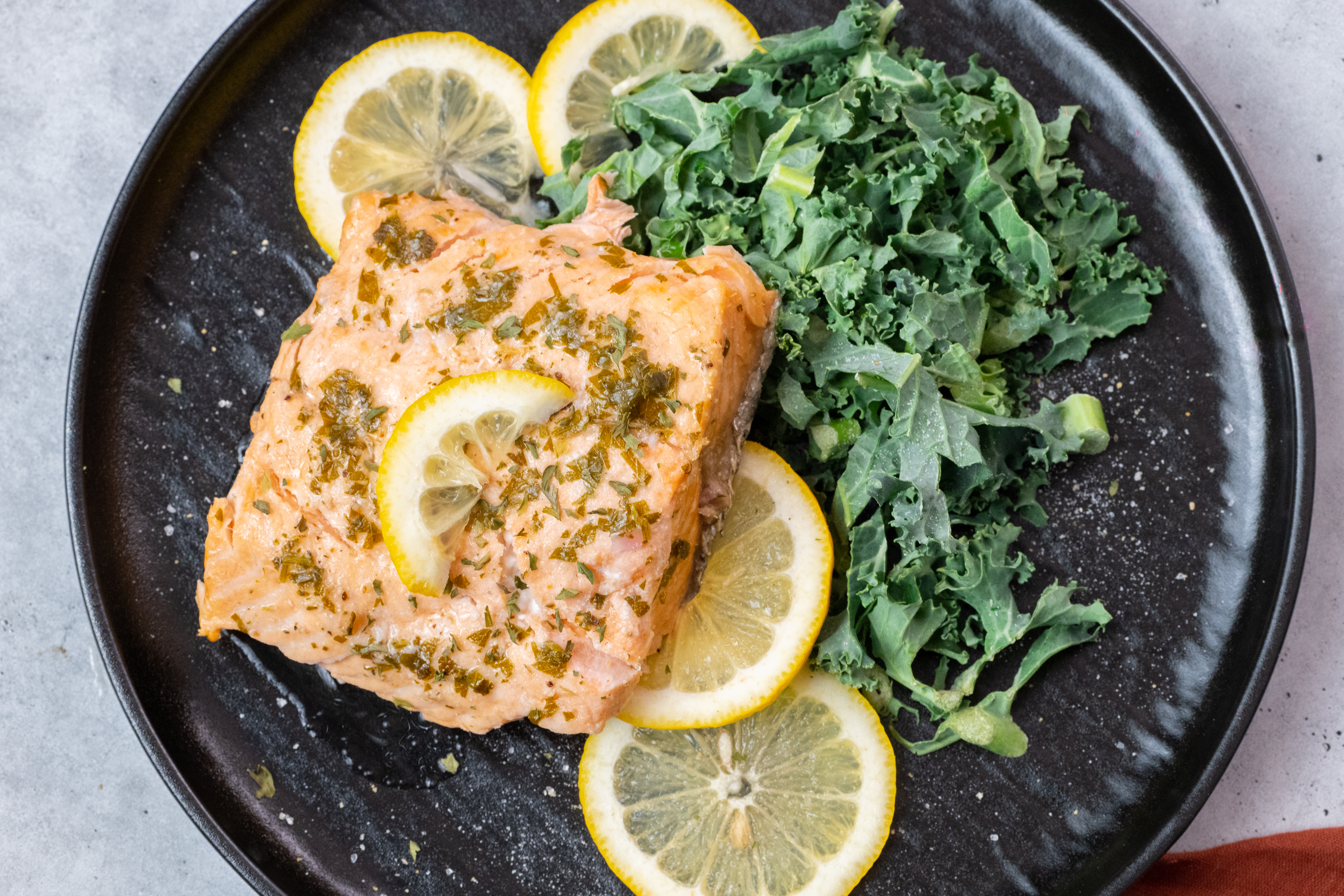 Lemon Basil Salmon