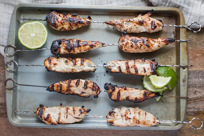 Margarita Chicken Skewers