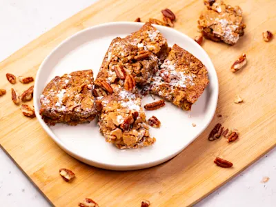 Lazy Pecan Pie Bars-image