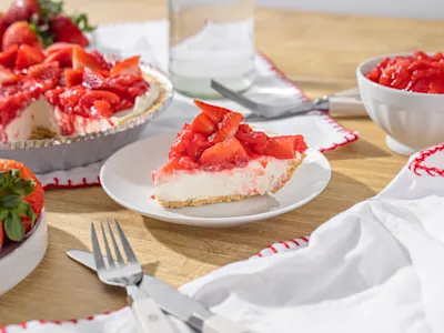 Strawberry Cream Cheese Pie-image