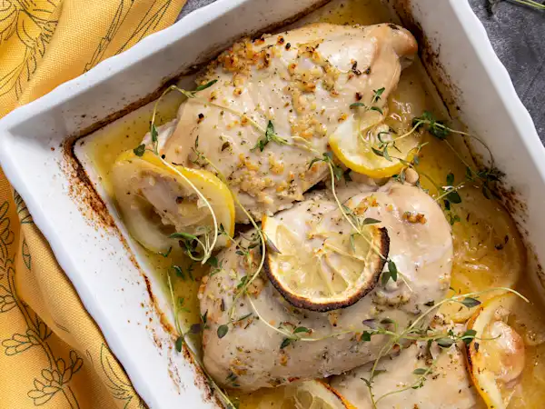 Oven-Baked Lemon Chicken