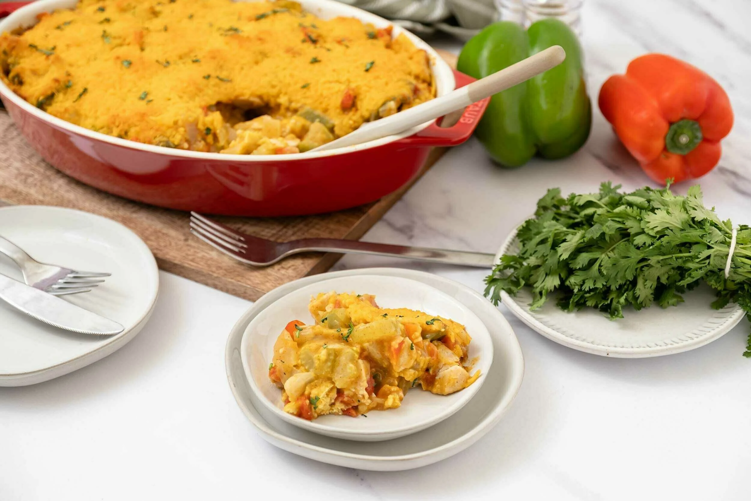 Texas Chicken Casserole