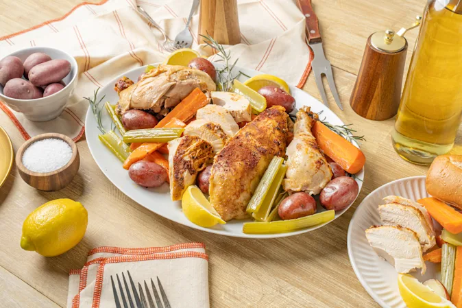Slow Roasted Chicken And Vegetables-3