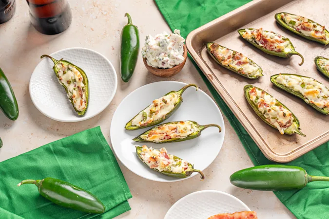 Winter Stuffed Jalapeños