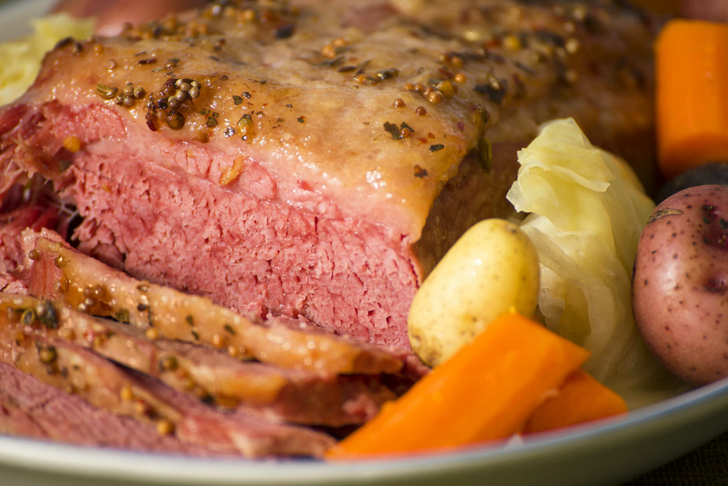Slow Cooker Crispy Corned Beef